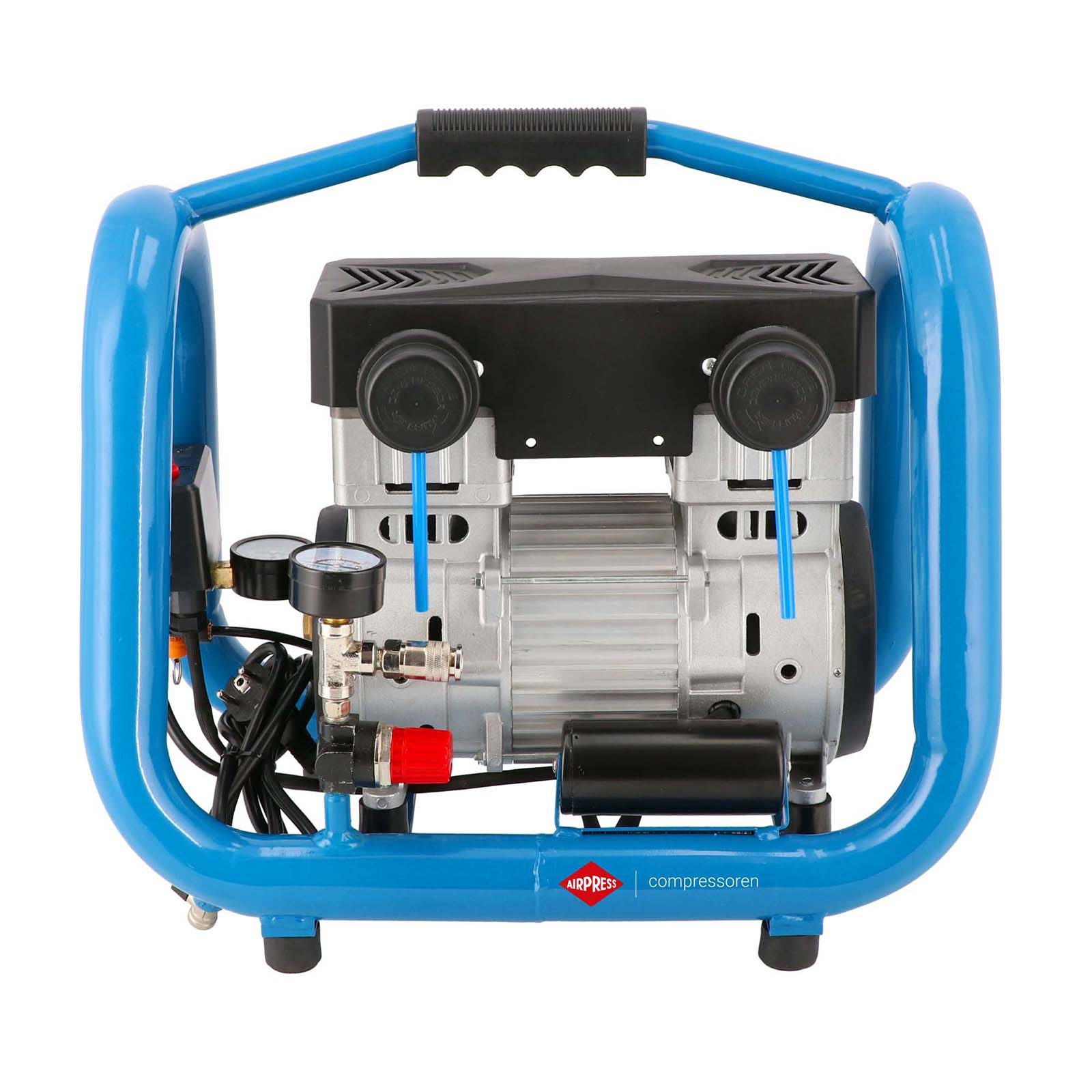 Kompressor Airpress® Druckluft Flüster-Kompressor 1,5 PS 4 Liter Verdichter Luftk