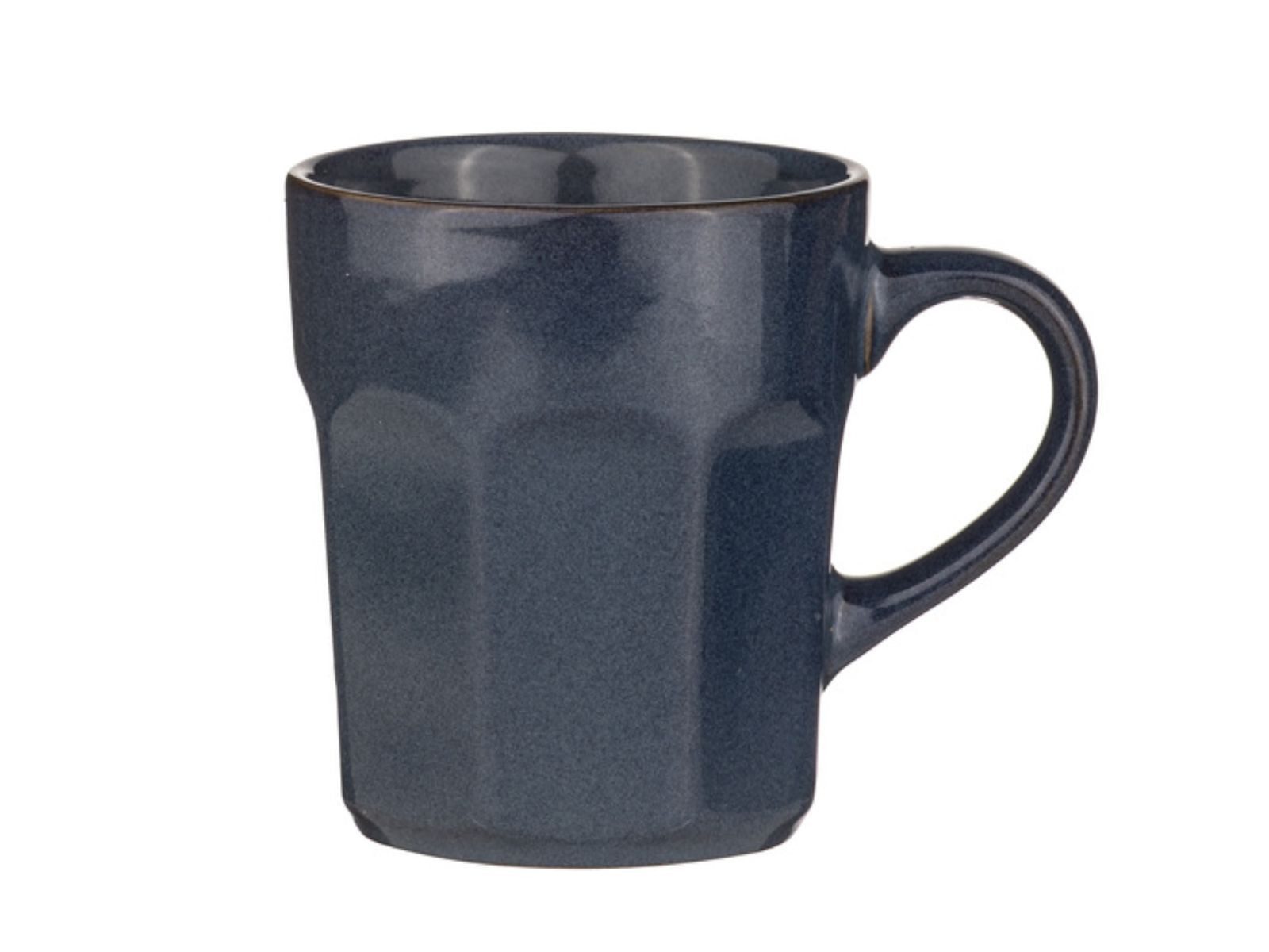 Ladelle Becher ELAN Henkelbecher ozeanblau, Steinzeug, Elan Ocean Blue Mug 9x10.1cm
