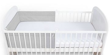 Amilian Bettnestchen Bettumrandung Kopfschutz 210x30 cm für Kinderbett 140x70 geeignet, (Nestchen, Kantenschutz), Bettausstattung, Bettschlange, Umrandungen
