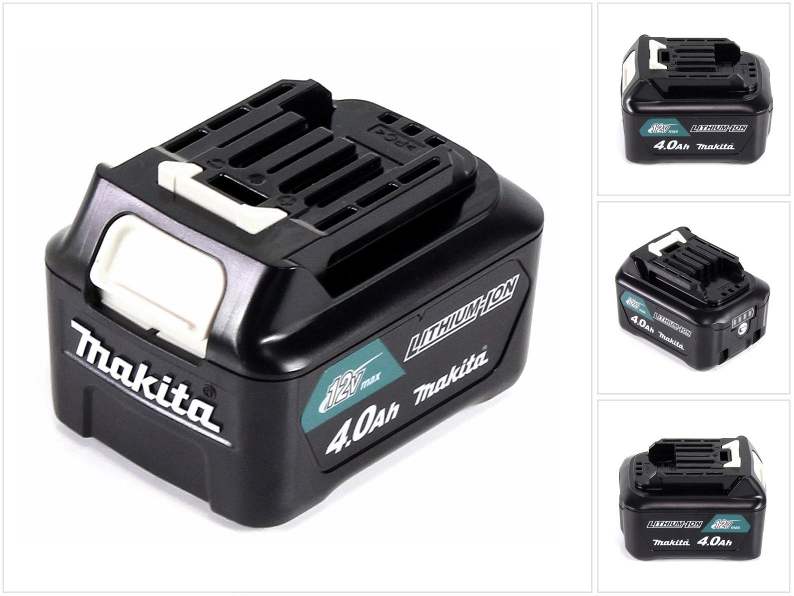 Makita BL 1041 B Akku 12 V max. 4,0 Ah Li-Ion (197406-2) - Nachfolger von Akkupacks