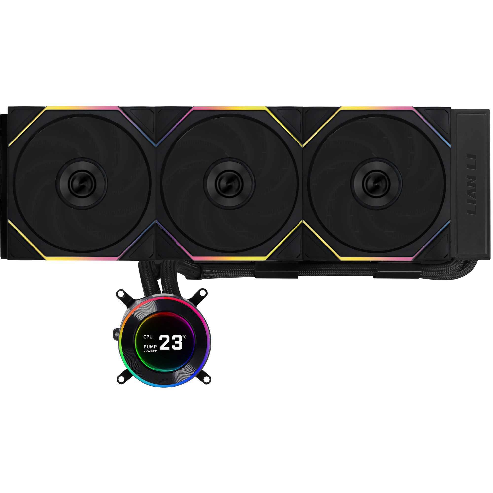 Lian Li CPU Kühler Lian Li HydroShift II LCD-C 360TL, Wasserkühlung