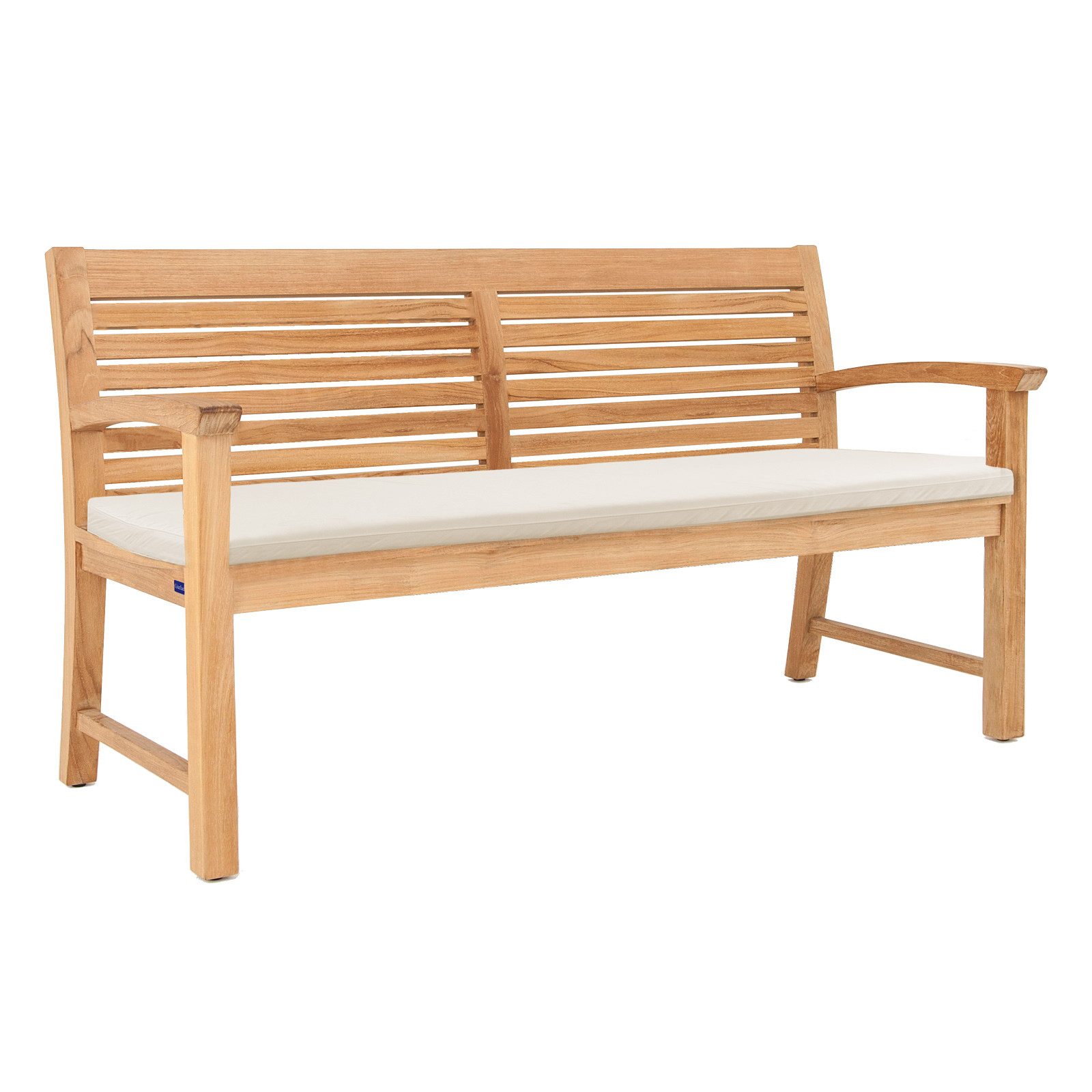 Garland Bankauflage Toscana, (1 St), Outdoor 180x50cm Sitzauflage Bank Wasserdicht Gartenbank Auflage 7cm