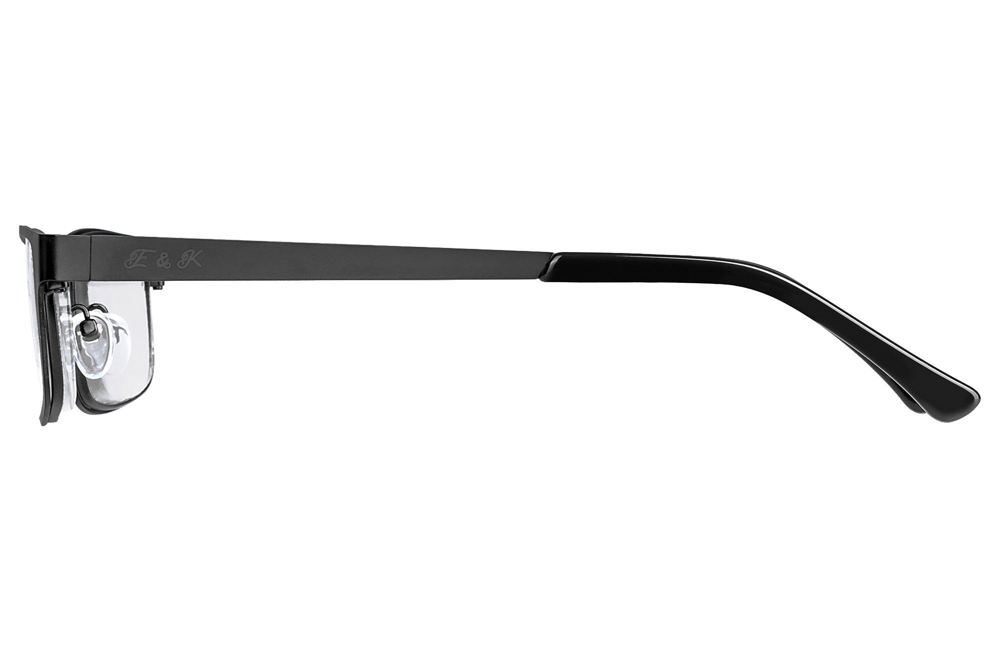 Edison & King Lesebrille Elements, entspiegelte Brille mit Metallrahmen