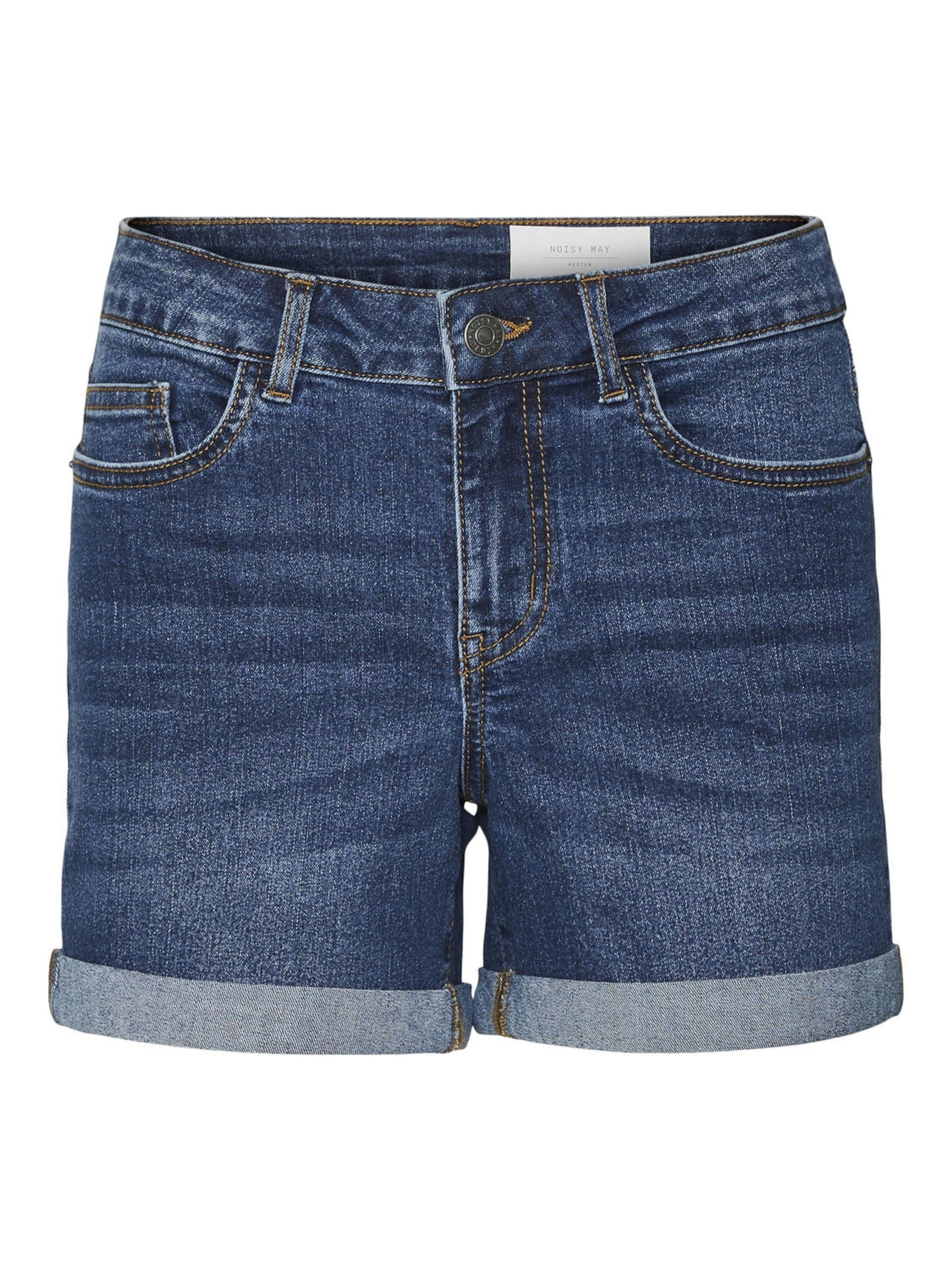 Jeansshorts may unbekannt Plain/ohne Noisy Details (1-tlg)