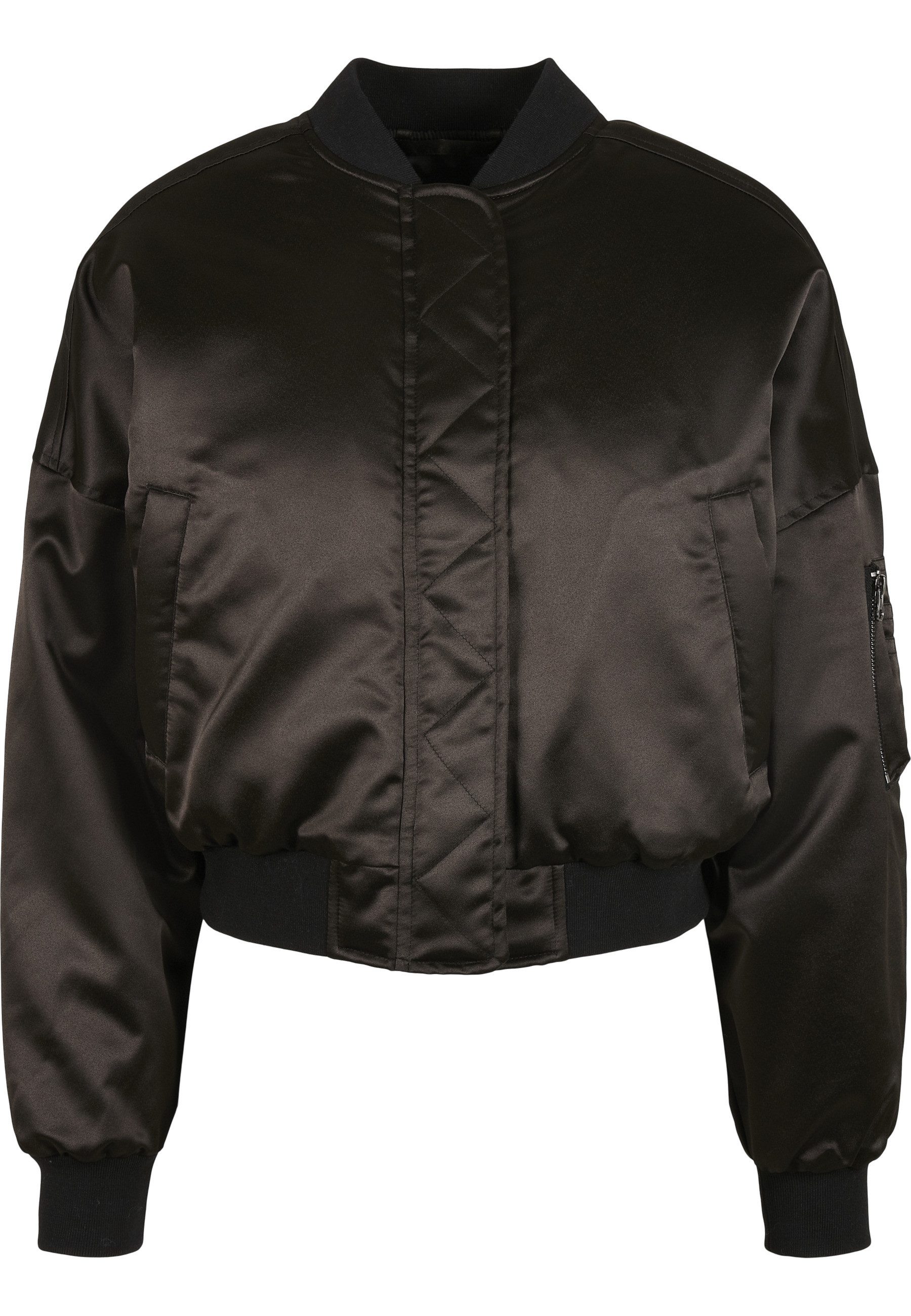 URBAN CLASSICS Bomberjacke Urban Classics Damen Ladies Short Oversized Sati günstig online kaufen