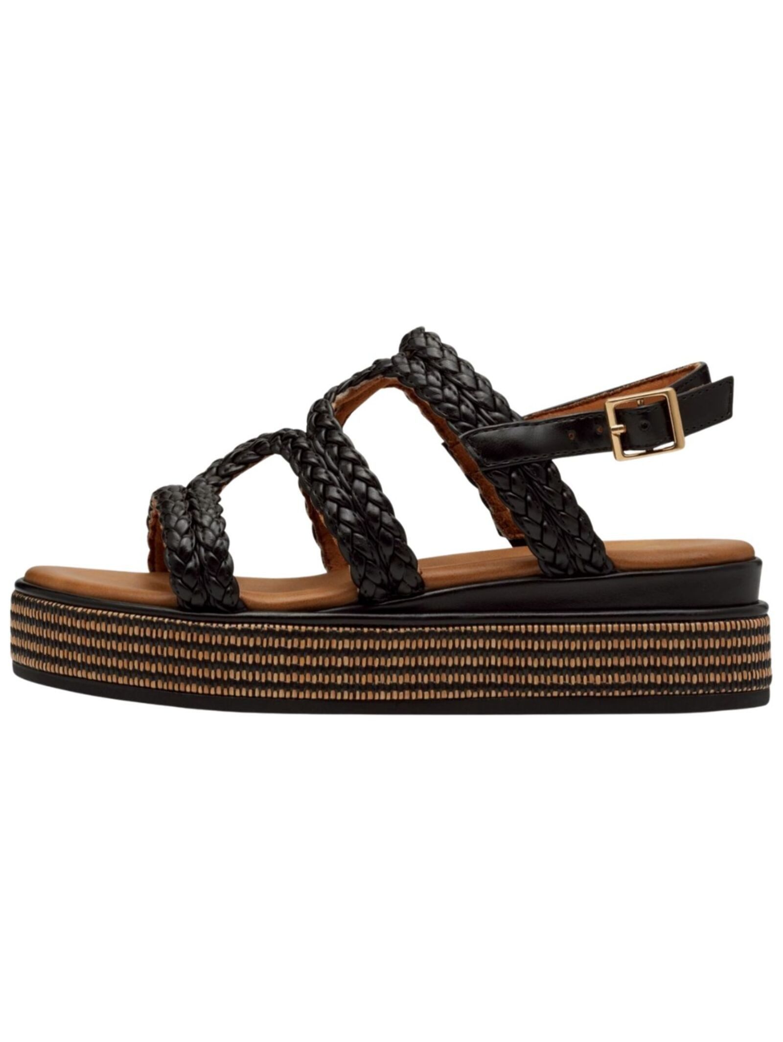 MARCO TOZZI Sandalen Lederimitat . Plateausandaletten