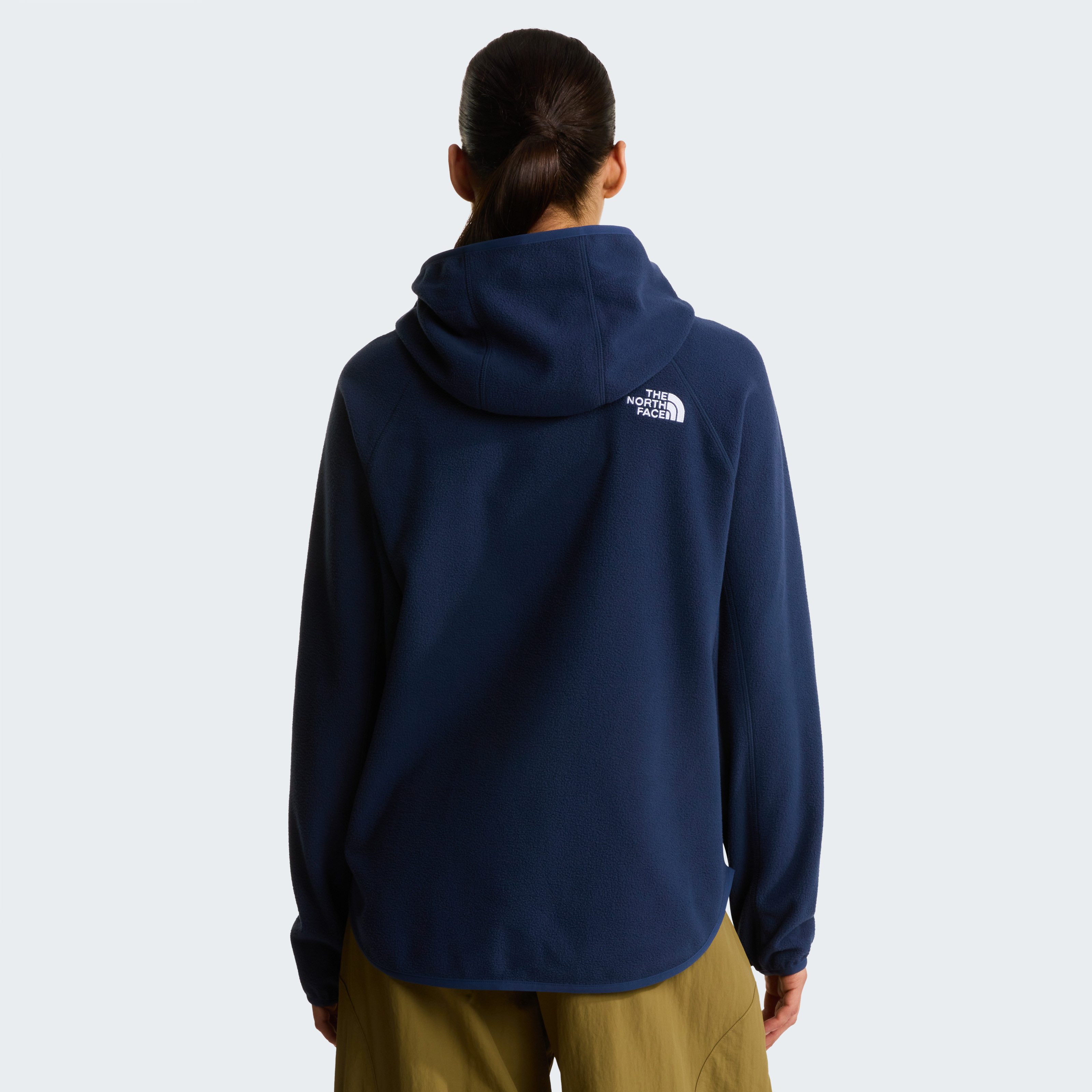 The North Face Fleecejacke W OXARA HOODED FLEECE sportlicher Stil, für Erwachsene, mit Kängurutasche