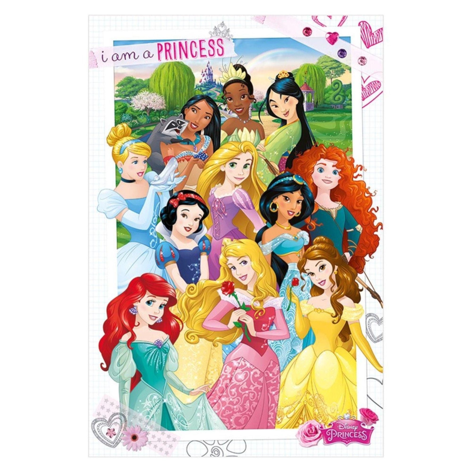 PYRAMID Poster I am a Princess (61 x 91,5 cm) - Disney Princess, I am a Princess