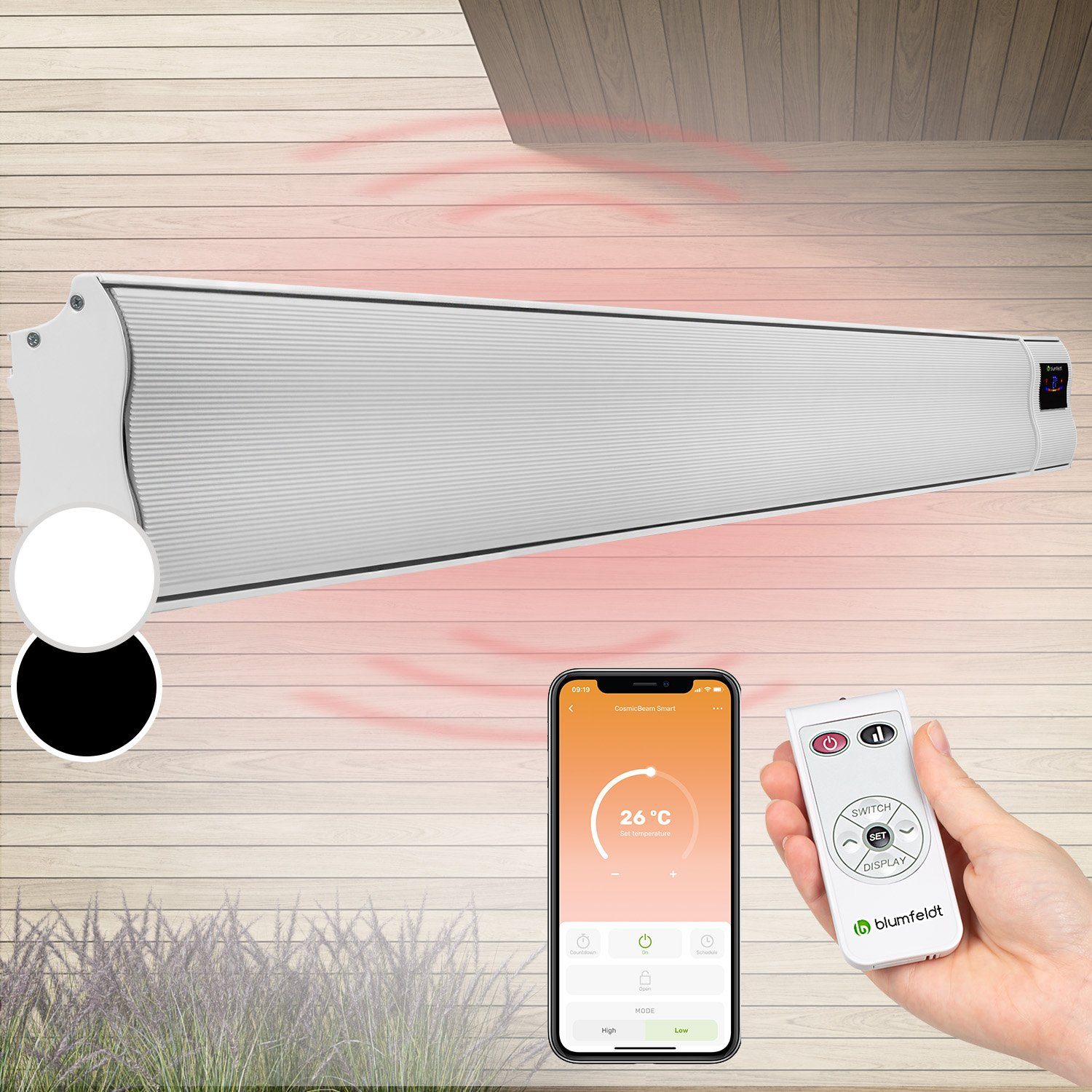 blumfeldt Heizstrahler Cosmic Beam Smart 30, günstig online kaufen