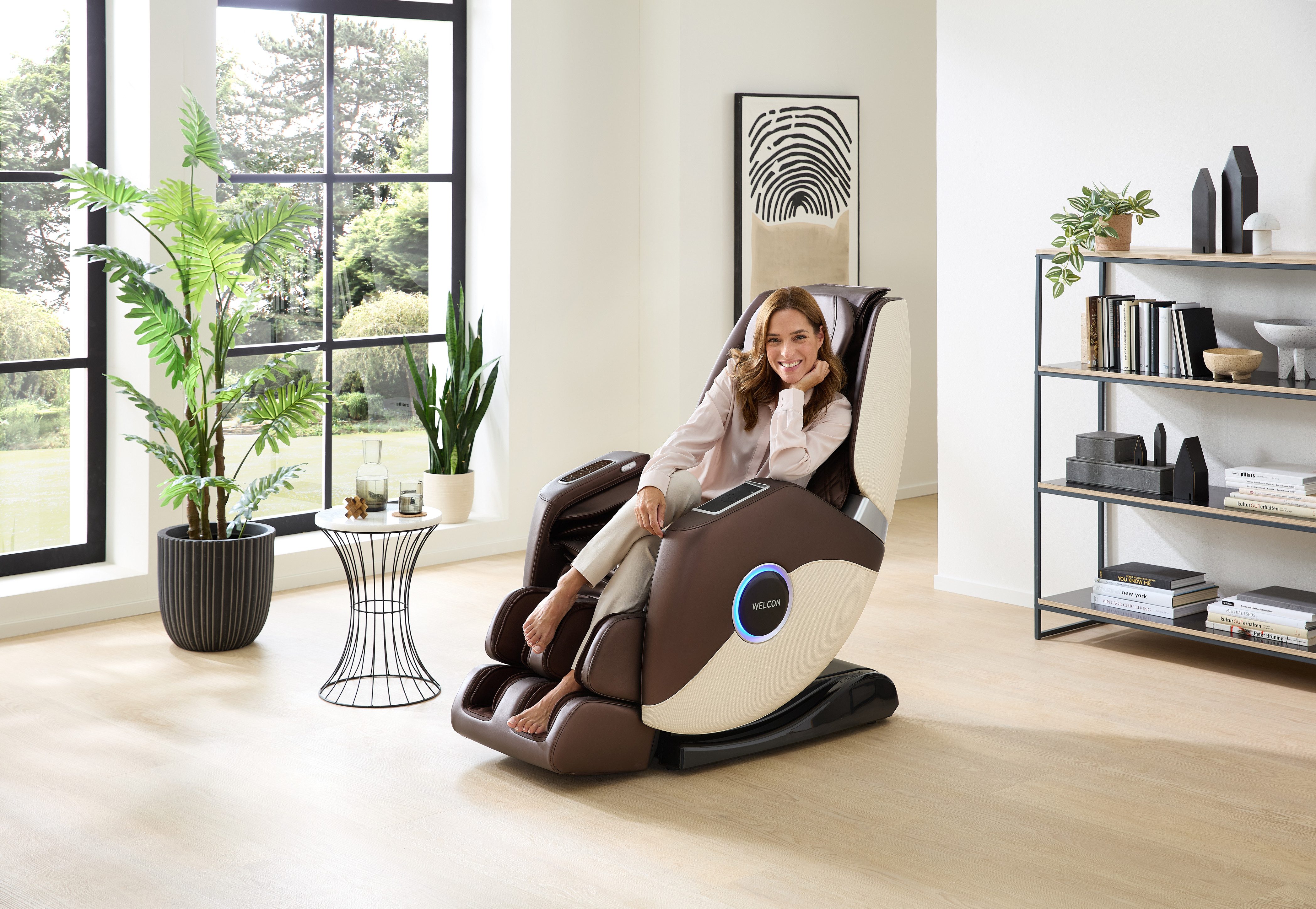 WELCON Кресла массажные Кресла массажные EASYRELAXX PLUS, Heizung, Ganzkörpermassage, mit Relaxfunktion