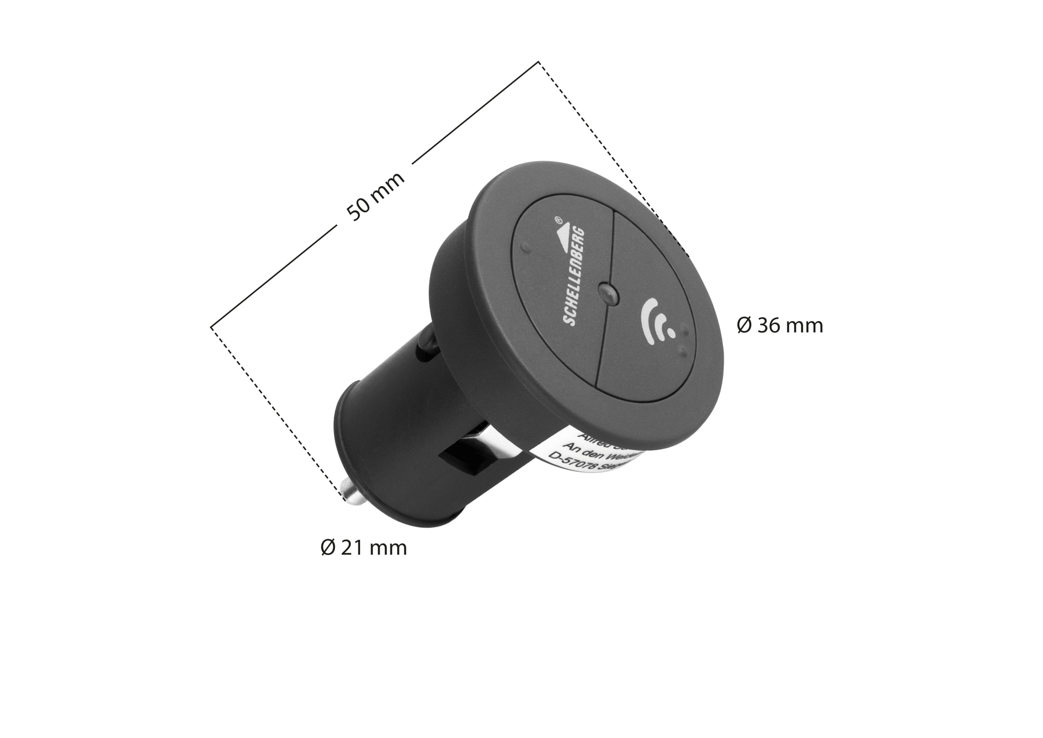 Smart für Funk-Autosender, Tor-Funksteuerung Garagentorantrieb, DRIVE, MHz, SCHELLENBERG Funk-Verschlüsselung, 868,4 12 V 2-Kanal,