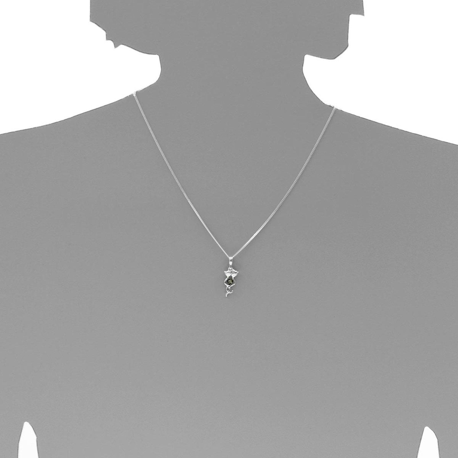 OSTSEE-SCHMUCK Kette mit Anhänger Ostsee-Schmuck Kette mit Anhänger Katze K günstig online kaufen