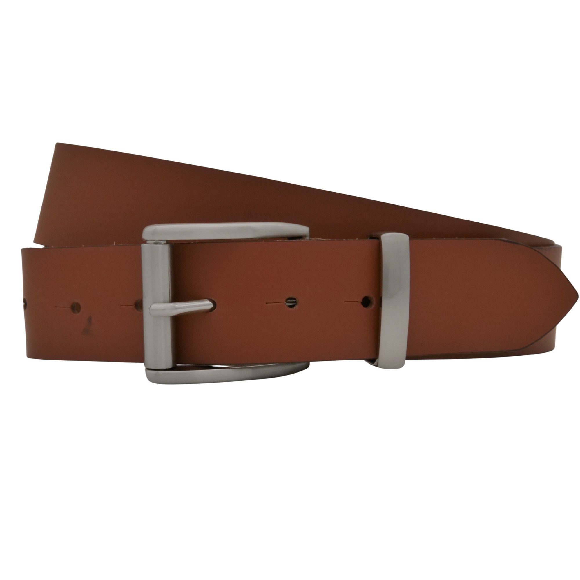 AnnaMatoni Ledergürtel AnnaMatoni Herren Ledergürtel Zeitloses Design Gürtel 4cm breit