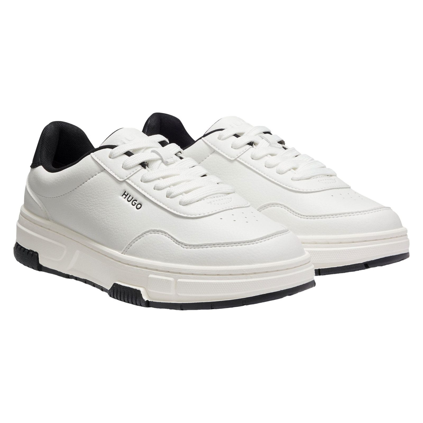 HUGO Yarrow tenn grpu Sneaker mit eingestanztem Markenschriftzug günstig online kaufen