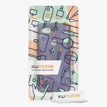 kwmobile Handyhülle Case für Google Pixel 3a, Hülle Silikon metallisch schimmernd - Handyhülle Cover