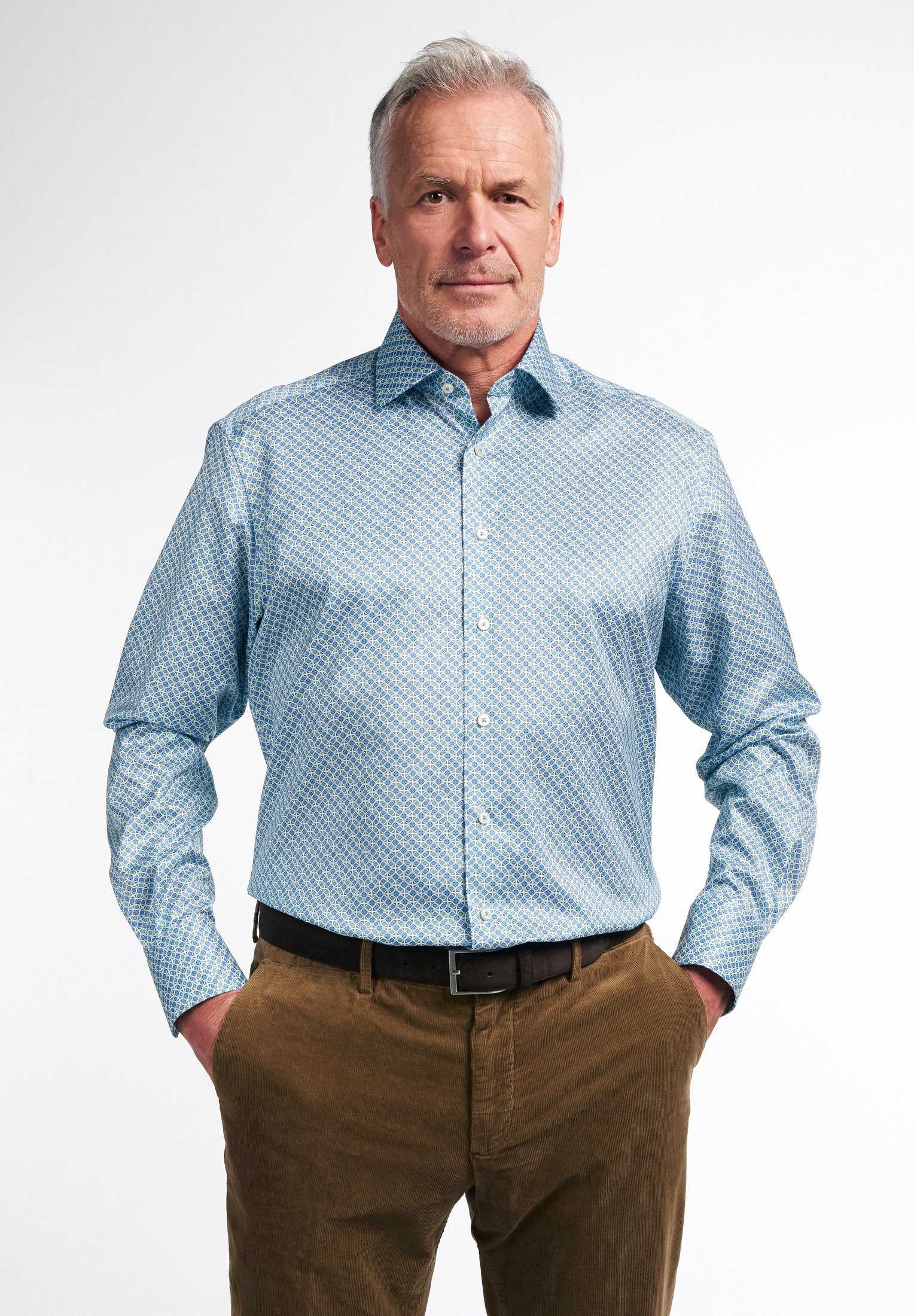 Eterna Langarmhemd COMFORT FIT NON IRON (bügelfrei)