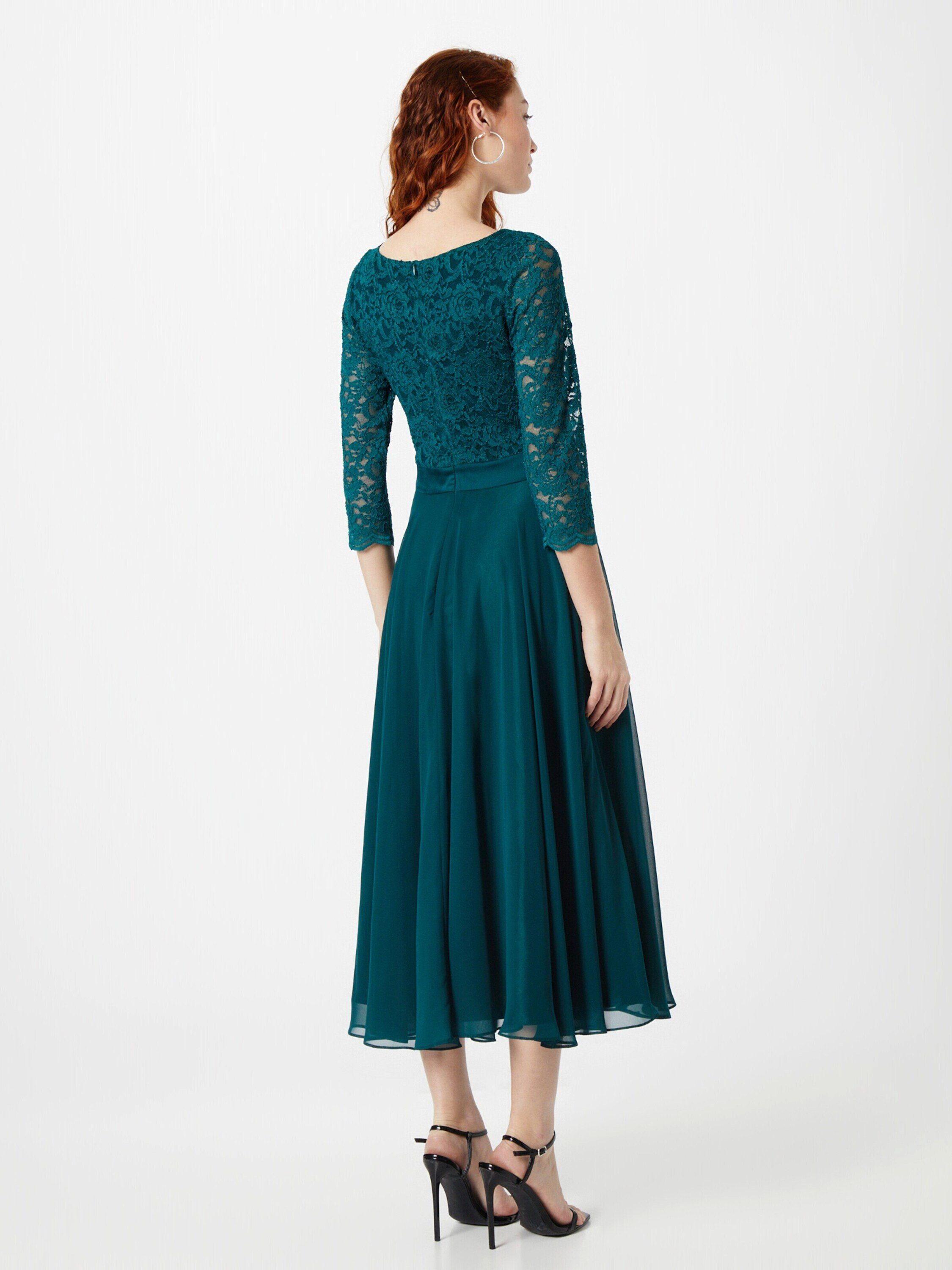 SWING Cocktailkleid (1-tlg) Spitze