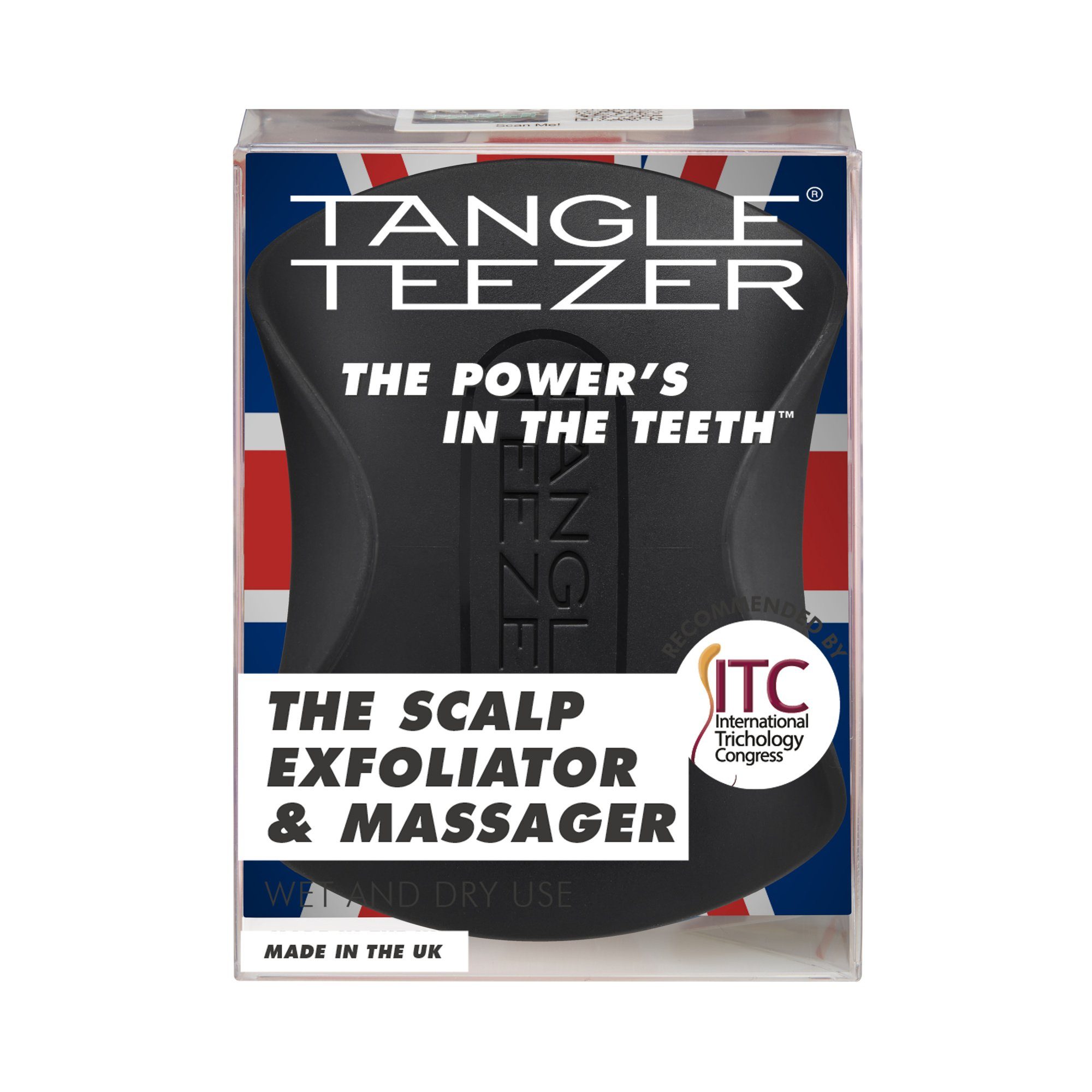 TANGLE TEEZER Haarentwirrbürste Tangle Teezer Scalp Brush Onyx Black