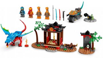 LEGO® Konstruktionsspielsteine LEGO® NINJAGO - Drachentempel, (161 St)