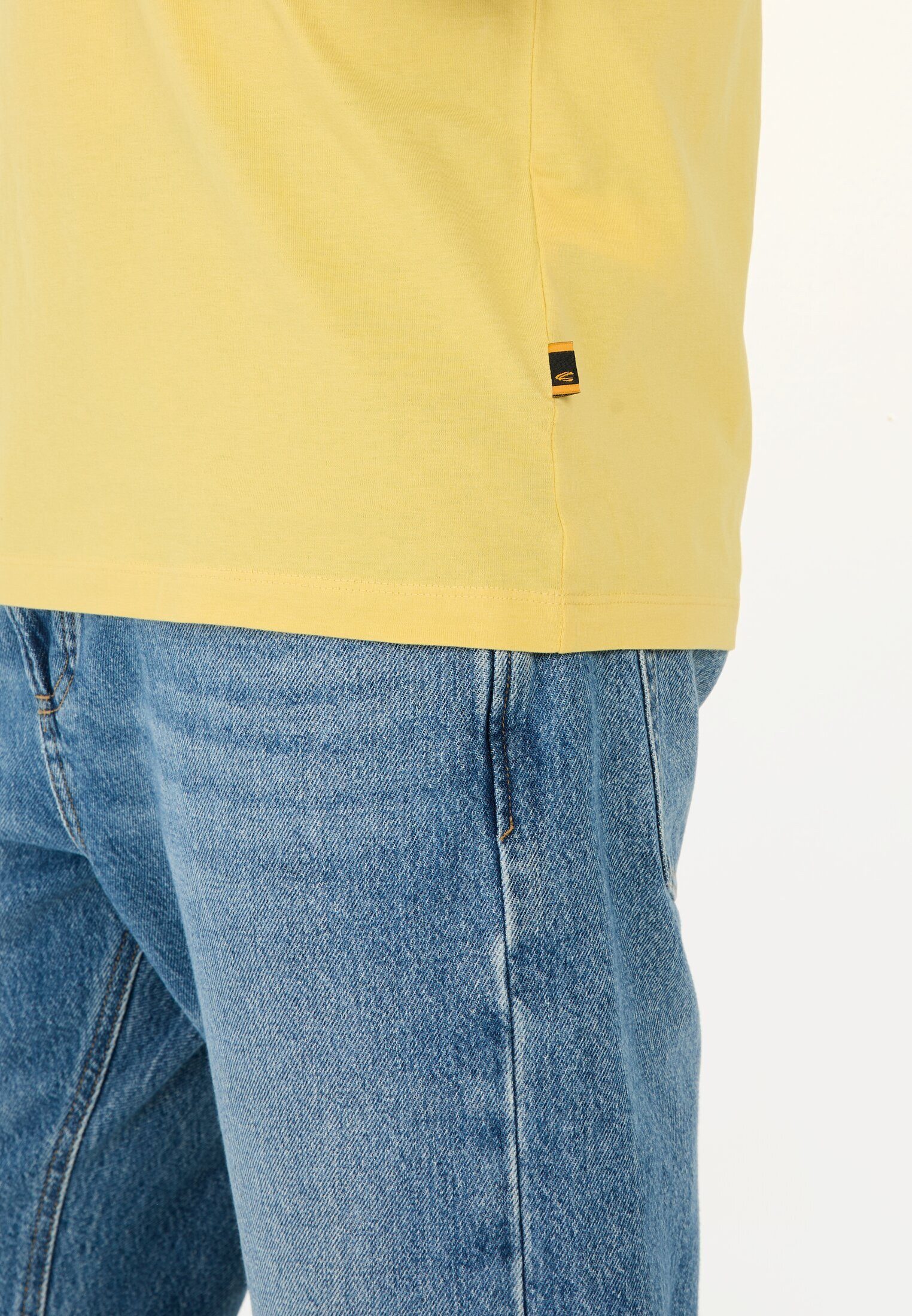 camel active Print-Shirt aus Organic Cotton Kurzarm
