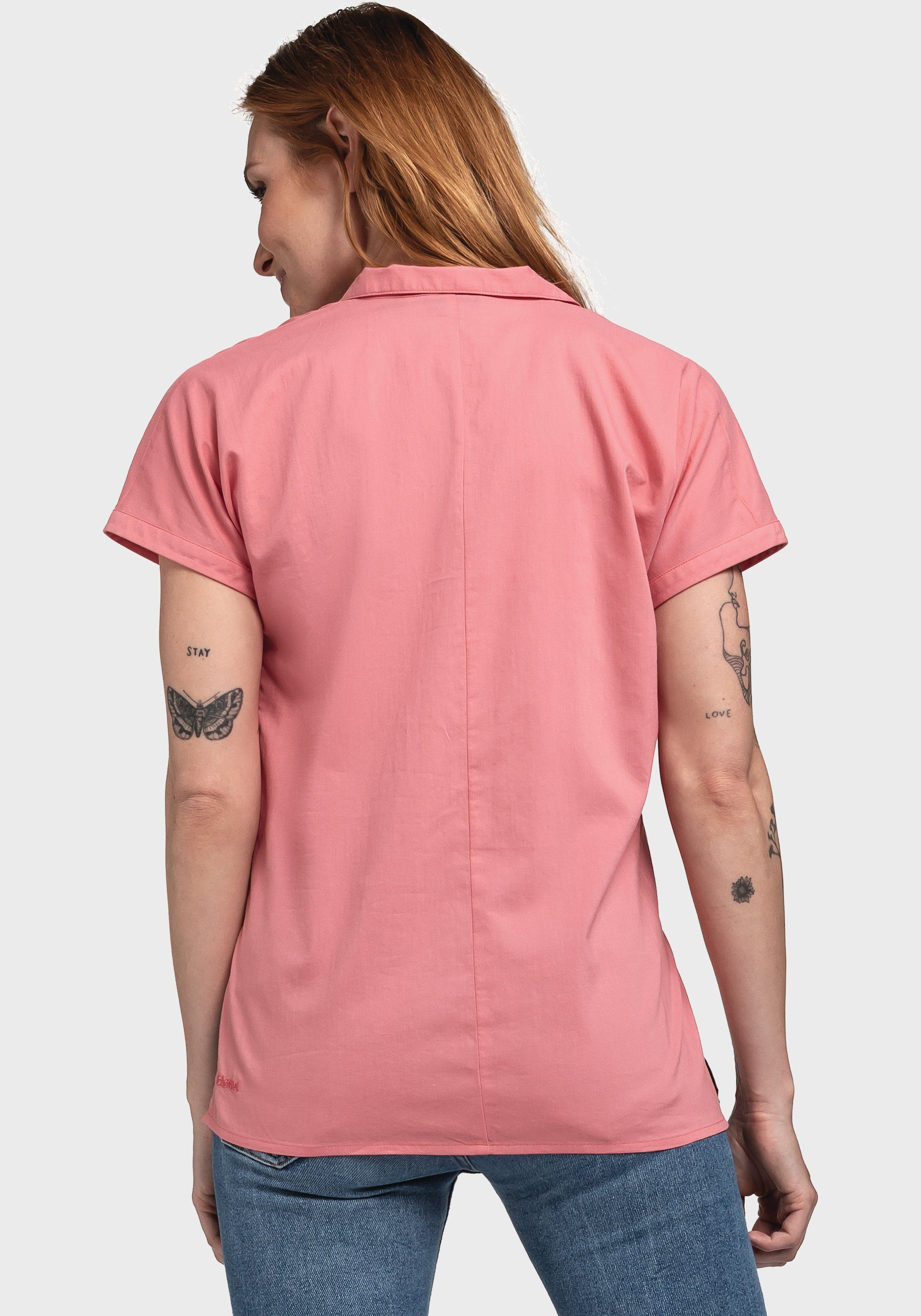 L Outdoorbluse Blouse Schöffel rosa Palma