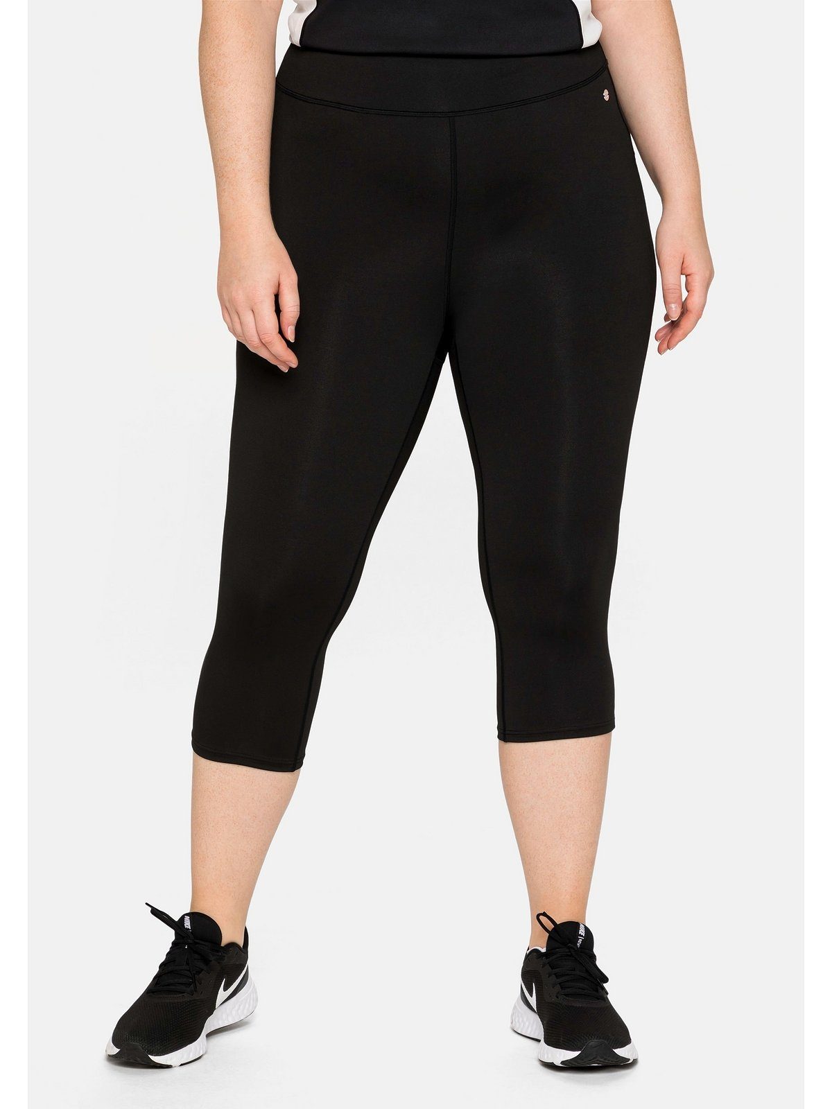 Sheego Sporthose Große Größen aus Funktionsqualität, mit Innentasche