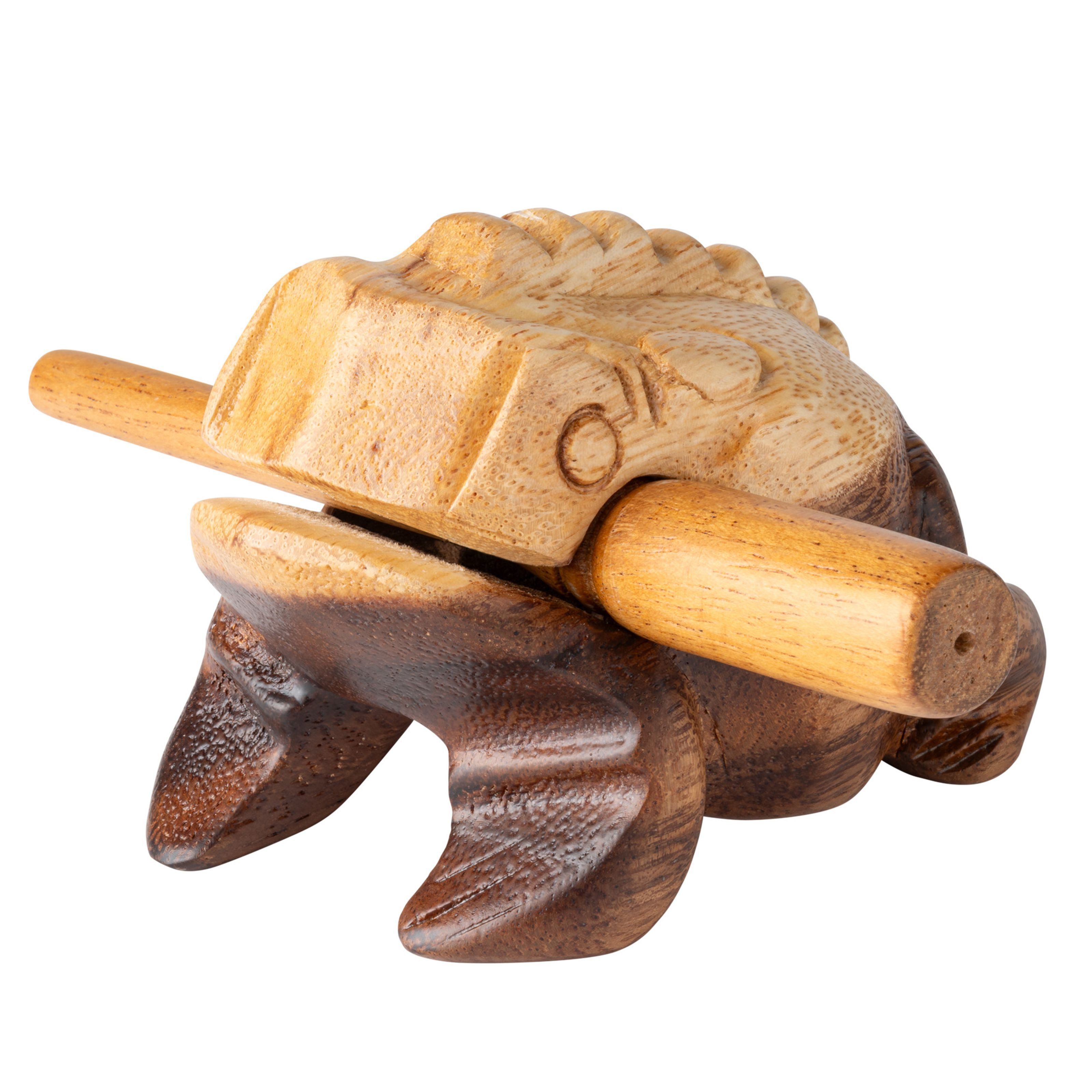 Meinl Percussion Guiro, Percussion, Guiros, NINO Wood Frog Güiro Small - Guiro