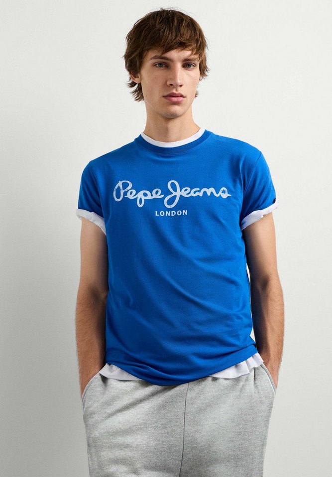 Pepe Jeans T-Shirt einfaches T-Shirt PJL73 ORIGINAL STRETCH N