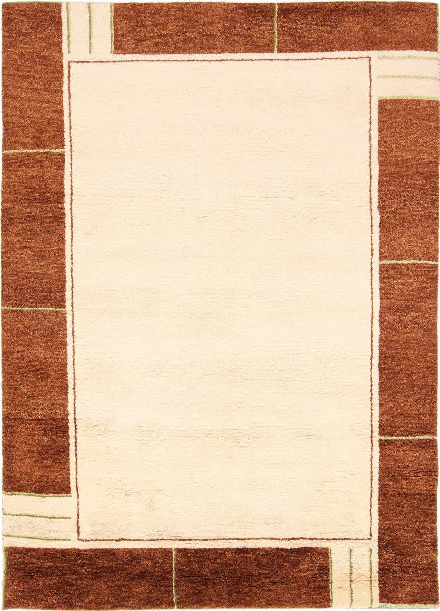 Orientteppich Indo Handgeknüpfter Trading, Orientteppich, rechteckig, 170x234 mm Moderner Gabbeh Nain 15 Höhe
