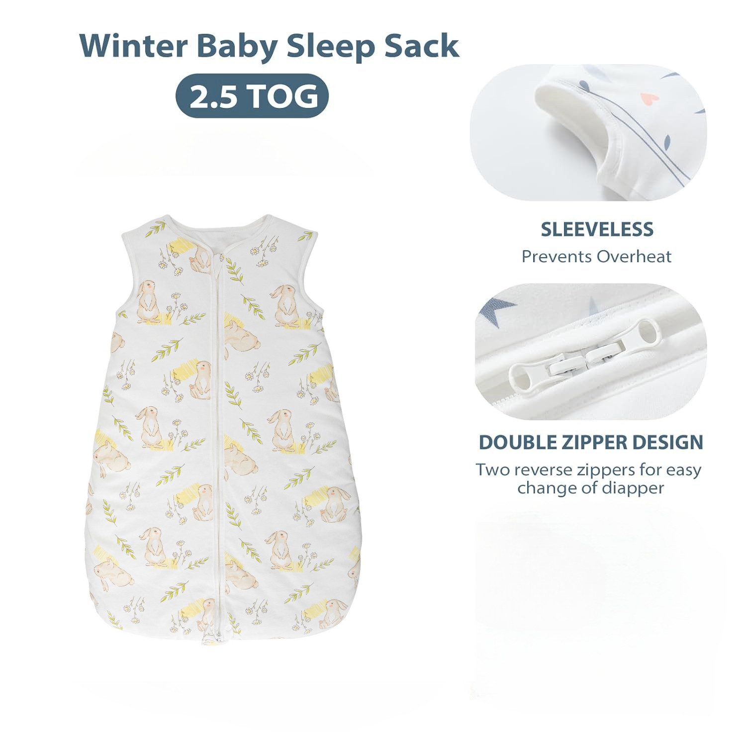 ibettertec Babyschlafsack Baby Schlafsack Babyschlafsack Winter günstig online kaufen