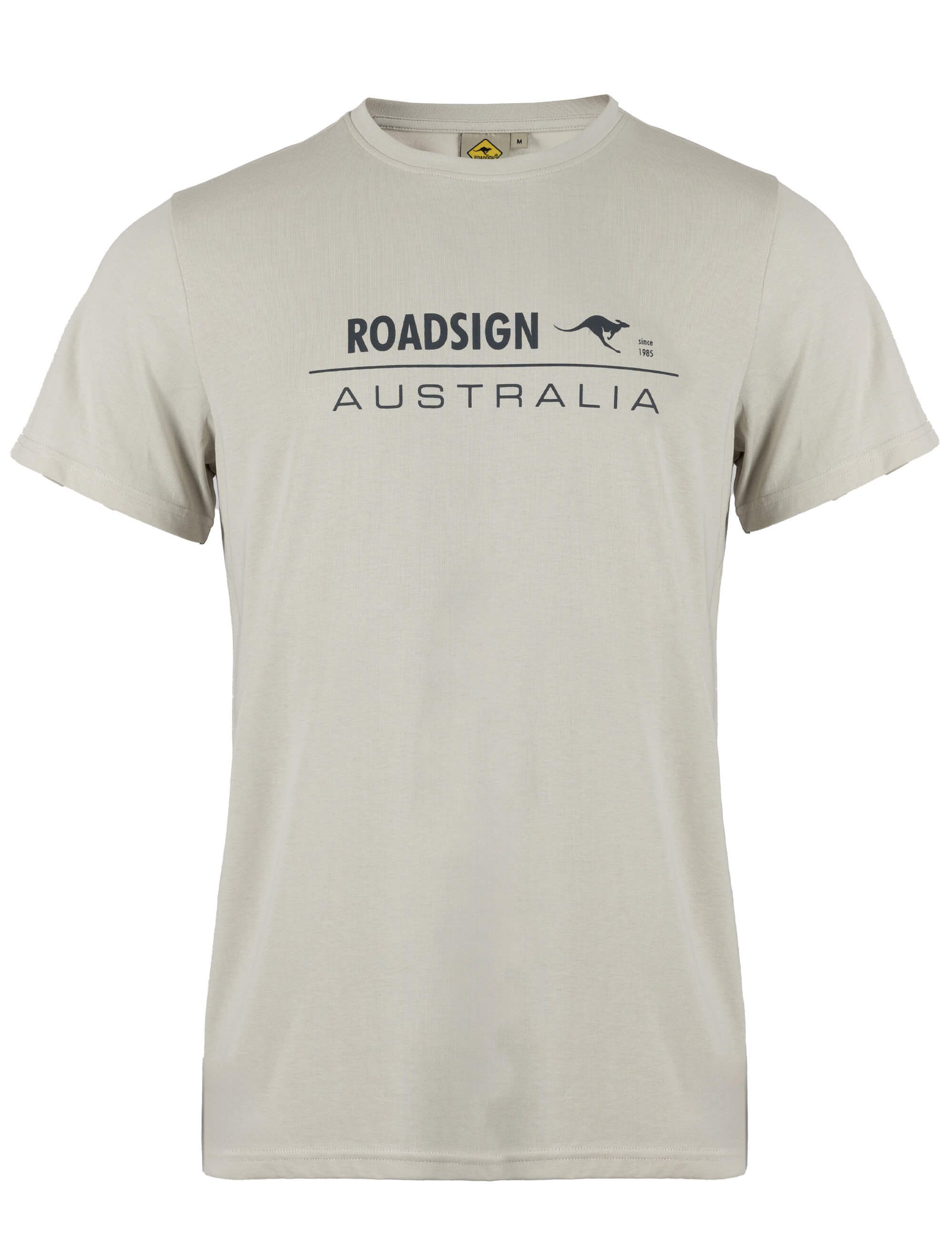 ROADSIGN australia T-Shirt Signature 85 (1, 1-tlg., 1) mit dezentem Schriftzug, zeitloses Design, aus angenehmer Baumwolle