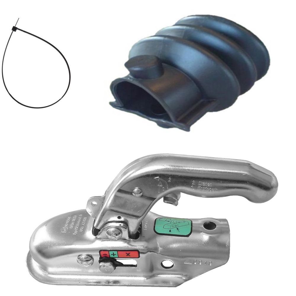 Knott Anhänger Set - Knott Kugelkupplung - KK14-B - N3 - 1400kg - Ø 45mm + Faltenbalg