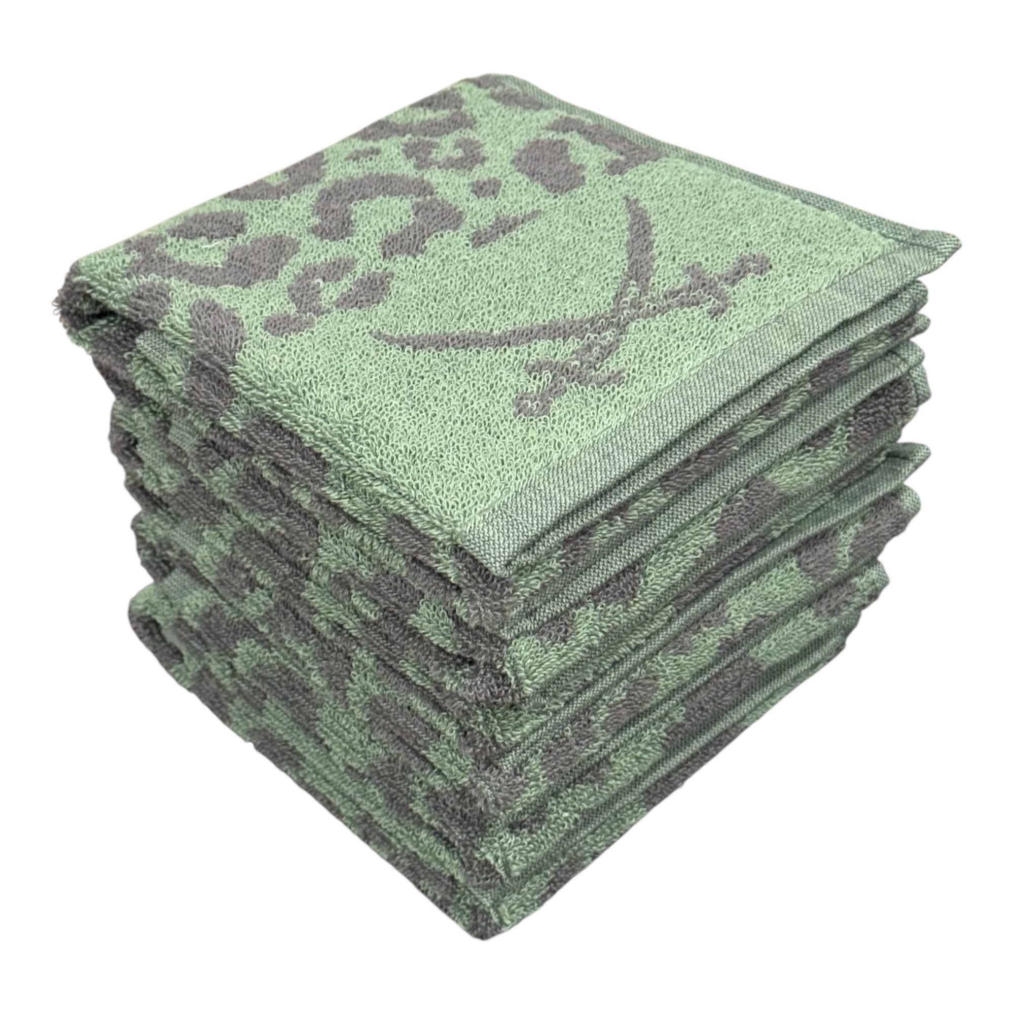 Sansibar Sylt Handtuch Set 6-teiliges Gästetuch Set LEO, hochwertige Handtücher edles Design, Baumwolle (Spar-Set, 6-St), 100% Baumwolle, langlebig, saugstark, leicht gezwirnt