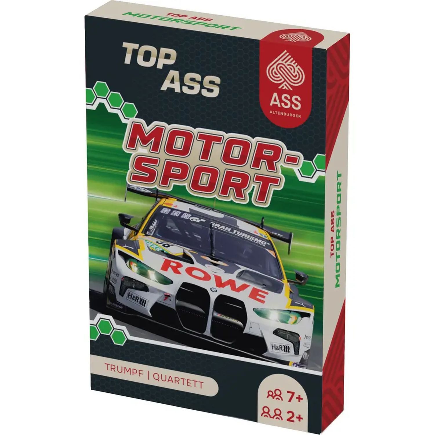 Cartamundi Spiel TOP ASS Motorsport Kartenspiel Quartett & Trumpf von Cartamundi