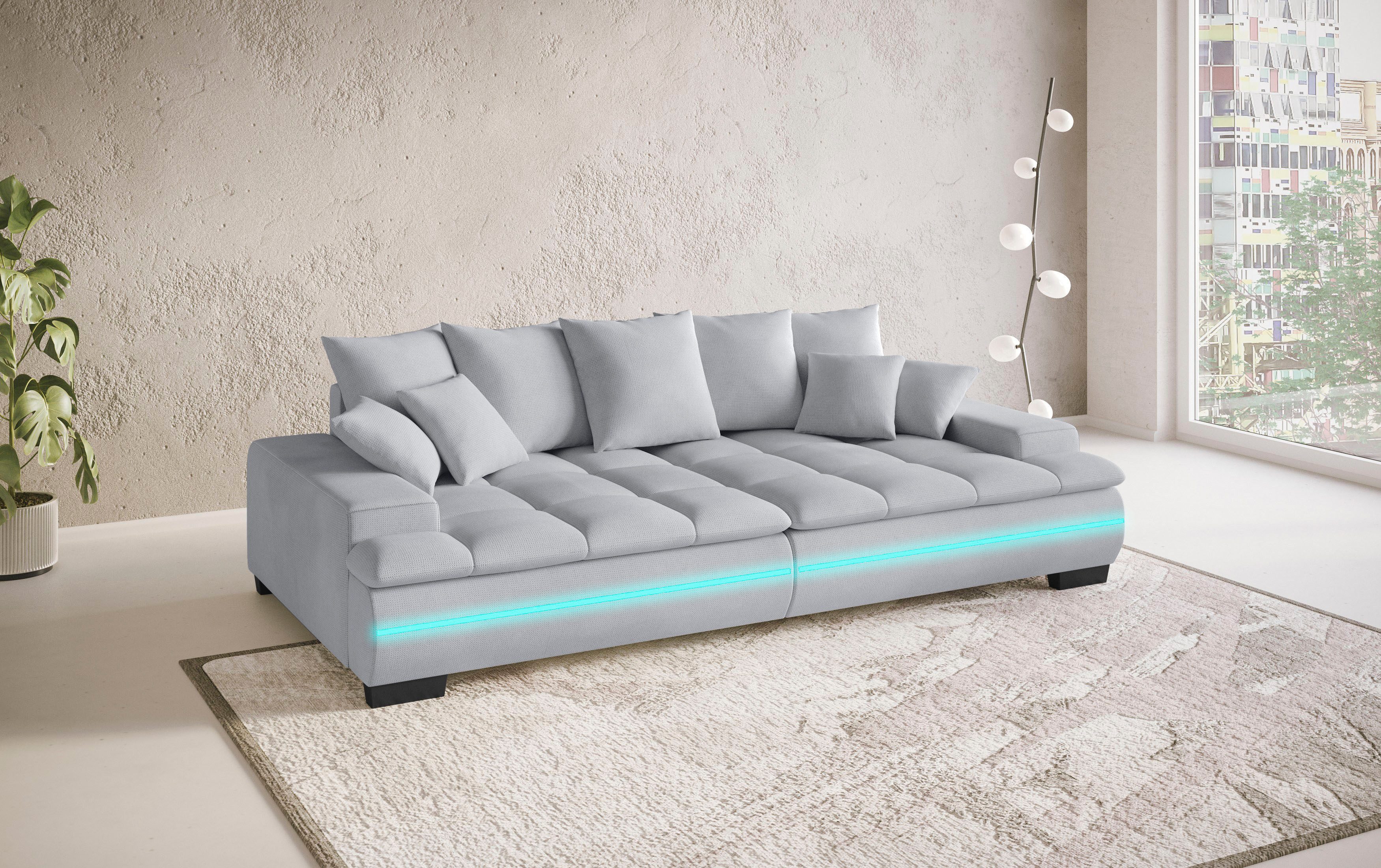Mr. Couch Big-Sofa Haiti II, RGB-LED günstig online kaufen