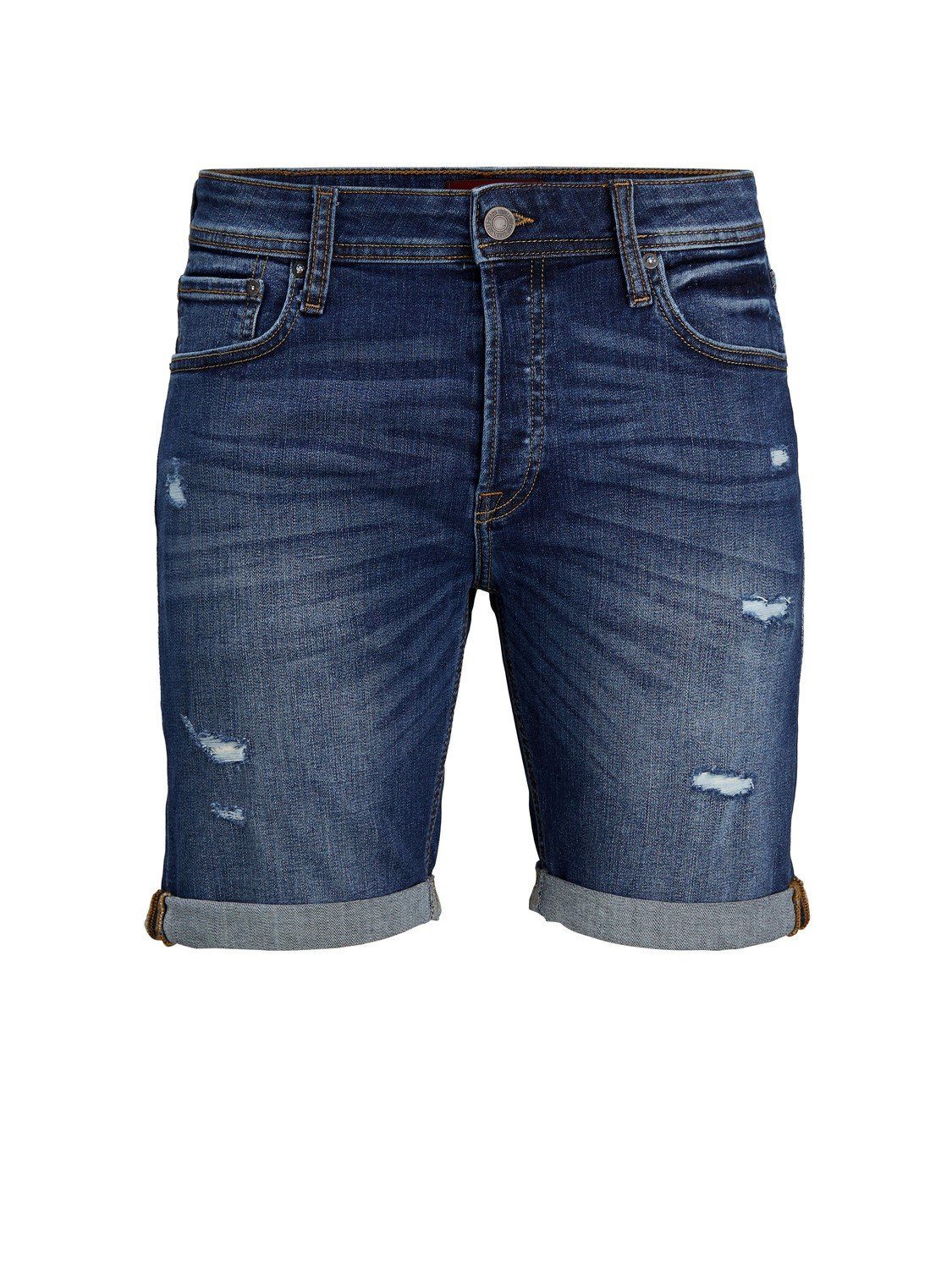 Jack & Jones Jeansshorts Jack & Jones Rick Original Herren Shorts kurze Jeans Hose AGI006