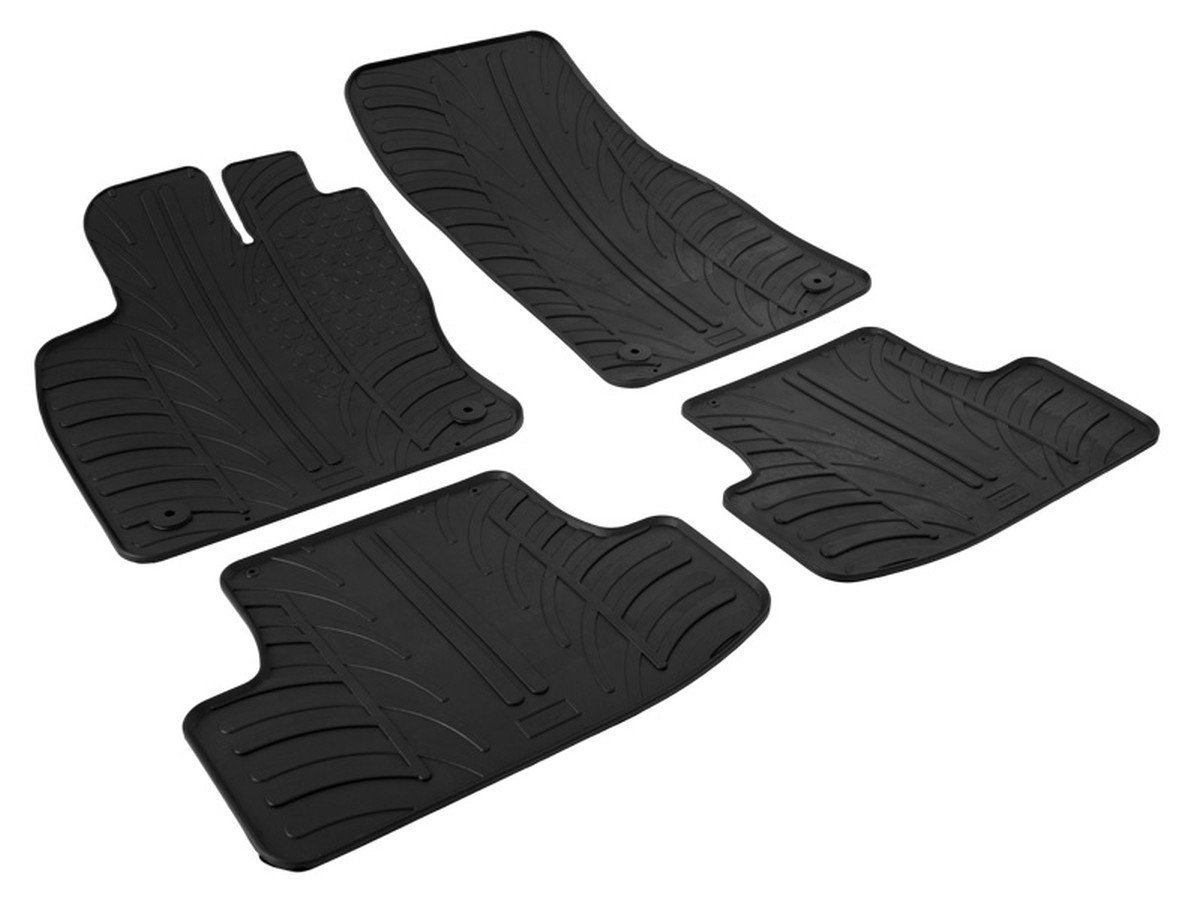 AZUGA Auto-Fußmatten Gummi-Fußmatten passend für Audi Q3 ab 11/2018 (F3)/Audi Q3 Sportback, für Audi Q3,Q3 Sportback SUV