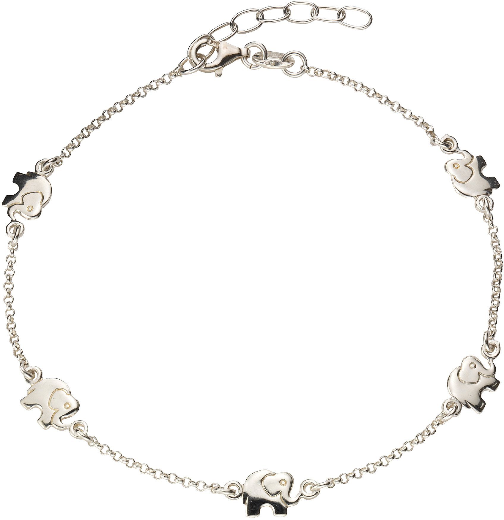Firetti Fußkette Schmuck Geschenk Silber 925 Körperschmuck Erbskette