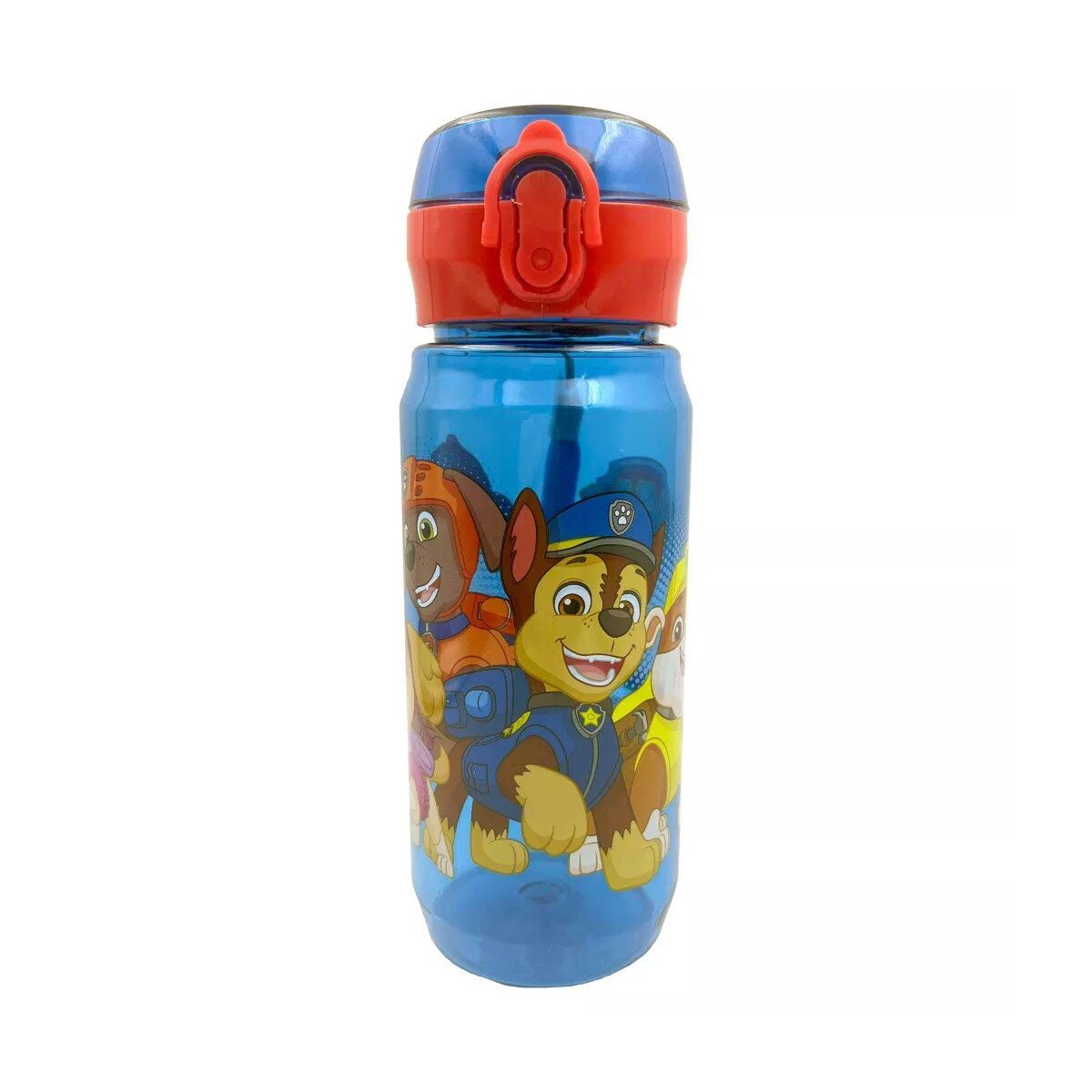 PAW PATROL Trinkflasche Paw Patrol Best Team Plastikflasche mit Haken 600 ml