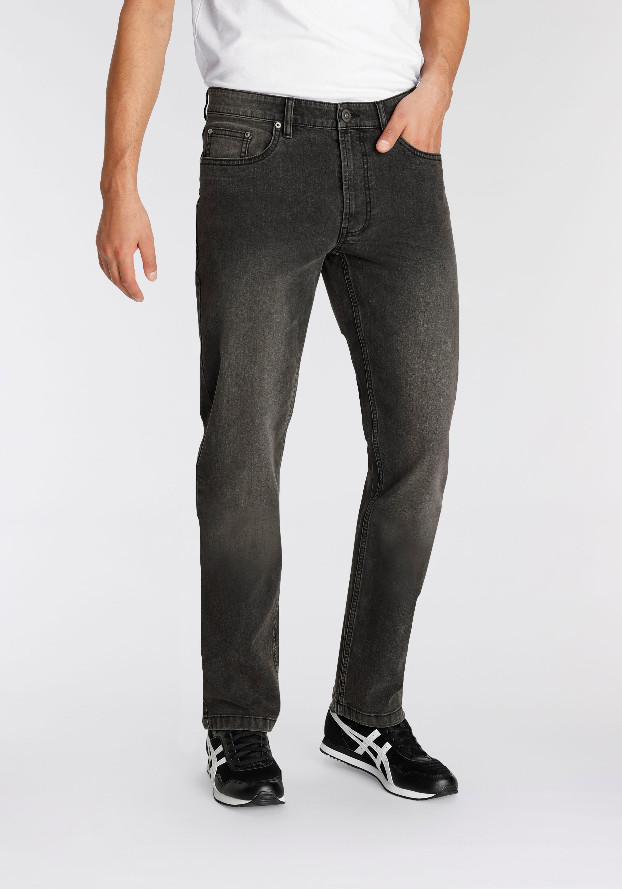 AJC Comfort-fit-Jeans im 5-Pocket-Style black wash