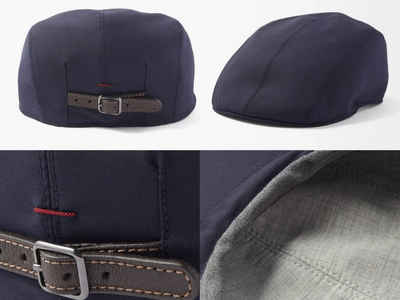 BRUNELLO CUCINELLI Baseball Cap BRUNELLO CUCINELLI Wool Cashmere Twill Flat Cap Schiebermütze Hat Hut