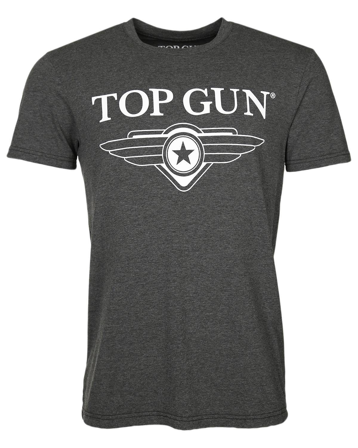 TOP GUN T-Shirt Cloudy (1-tlg) anthracite