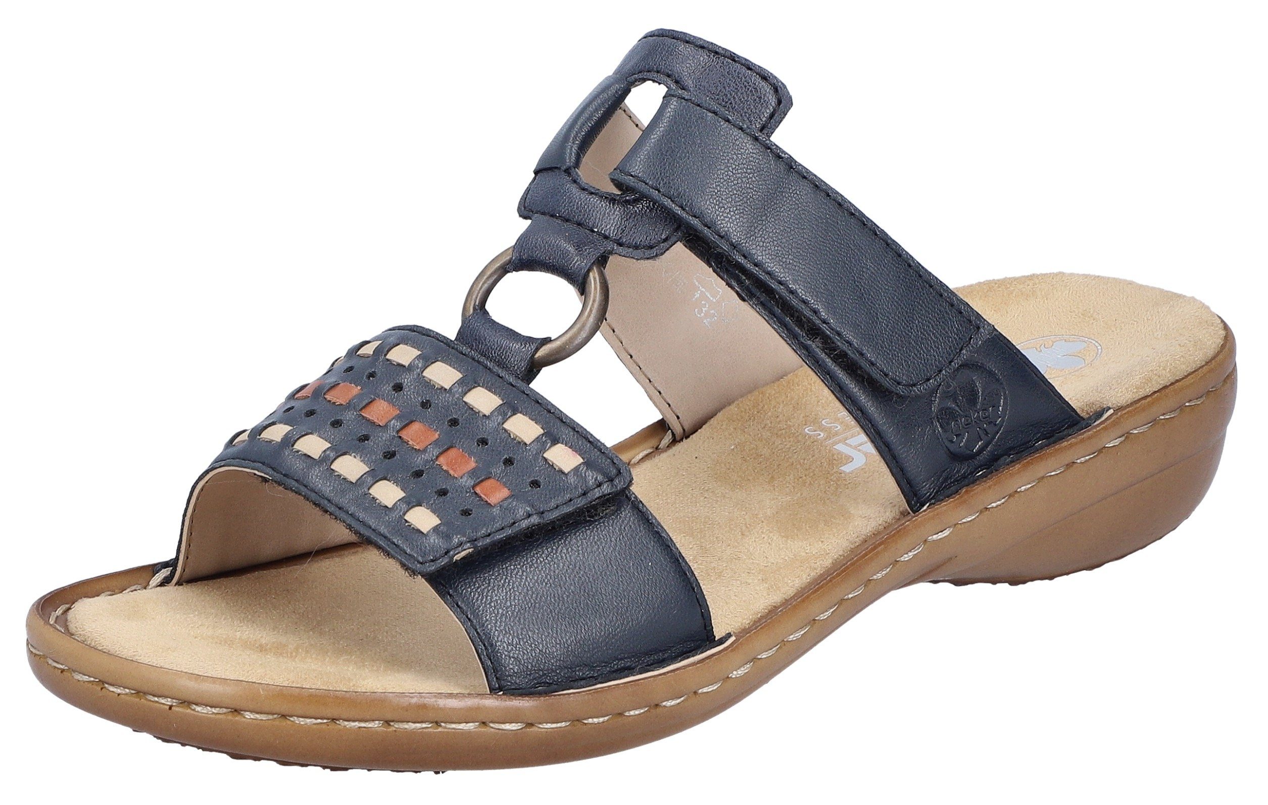 Rieker Pantolette, Keilabsatz, Sommerschuh, Schlappen mit günstig online kaufen