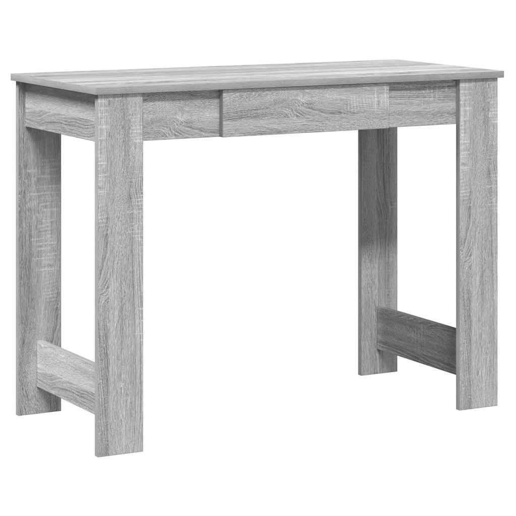 vidaXL Schreibtisch Schreibtisch Grau Sonoma 100x45x75 günstig online kaufen