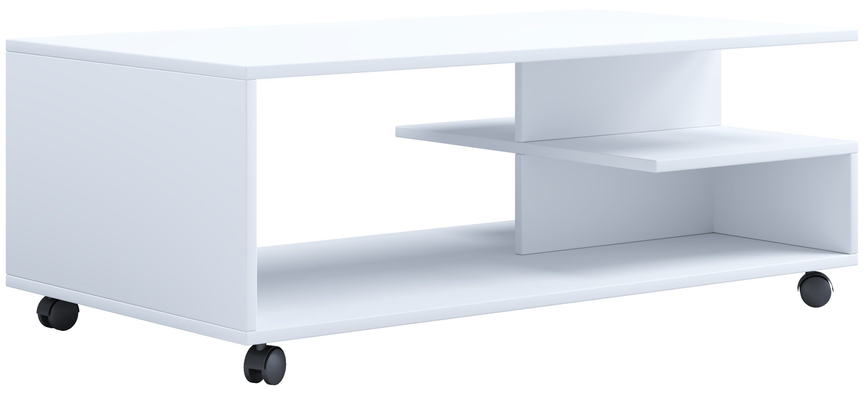 VCM Couchtisch Holz Sofatisch Couchtisch Rollen günstig online kaufen