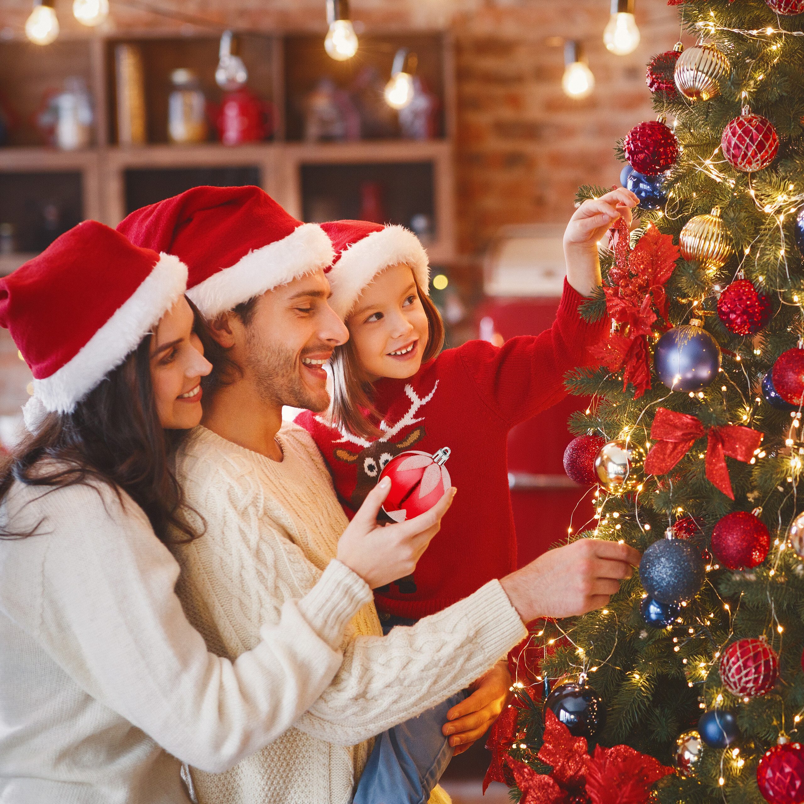 relaxdays Weihnachtsbaumkugel Weihnachtskugeln im 72er Set, rot