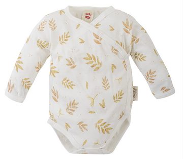 Makoma Body & Hose Erstausstattung Set für Neugeborene Jungen & Mädchen Neutral (Set, 3-tlg., Baby-Unisex Wickelbody+Hose+Mütze) 100% Baumwolle