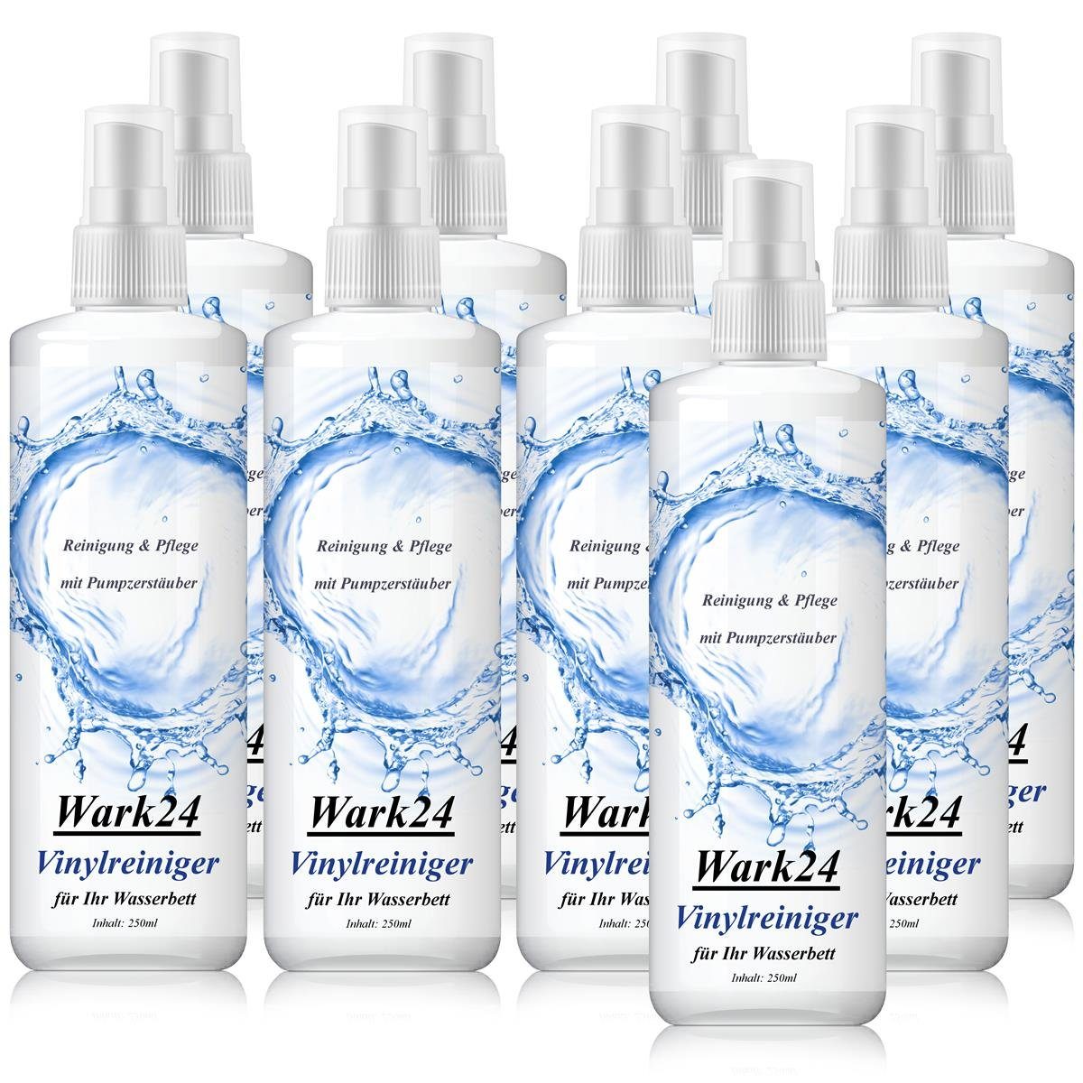 Wark24, Wasserbett Wark24 Vinylreiniger für Ihr Wasserbett 250ml - Reinigung & Pflege (9e