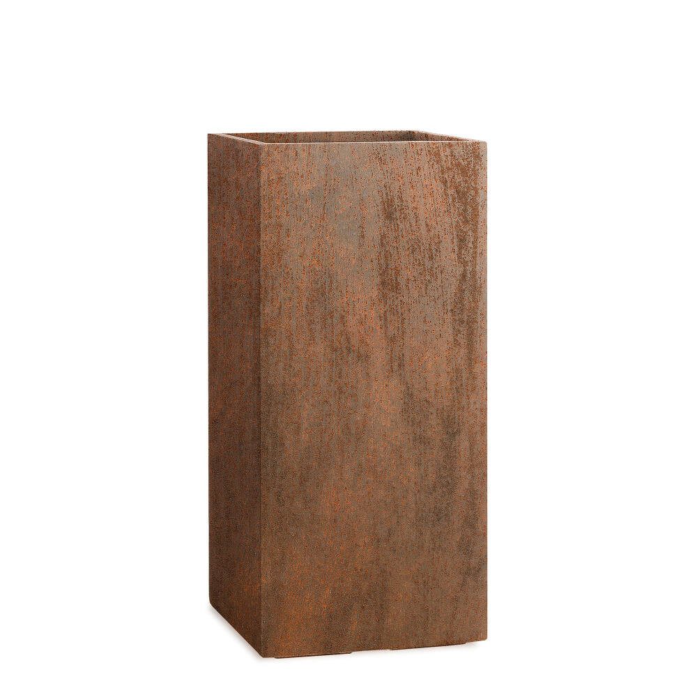 Pflanzwerk® Pflanzkübel TOWER Premium Blumenkübel Pflanzsäule Fiberglas mit Lotus-Effekt