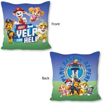 BERONAGE Dekokissen Paw Patrol Yelp 40 x 40 Kuschelkissen passend zur Bettwäsche